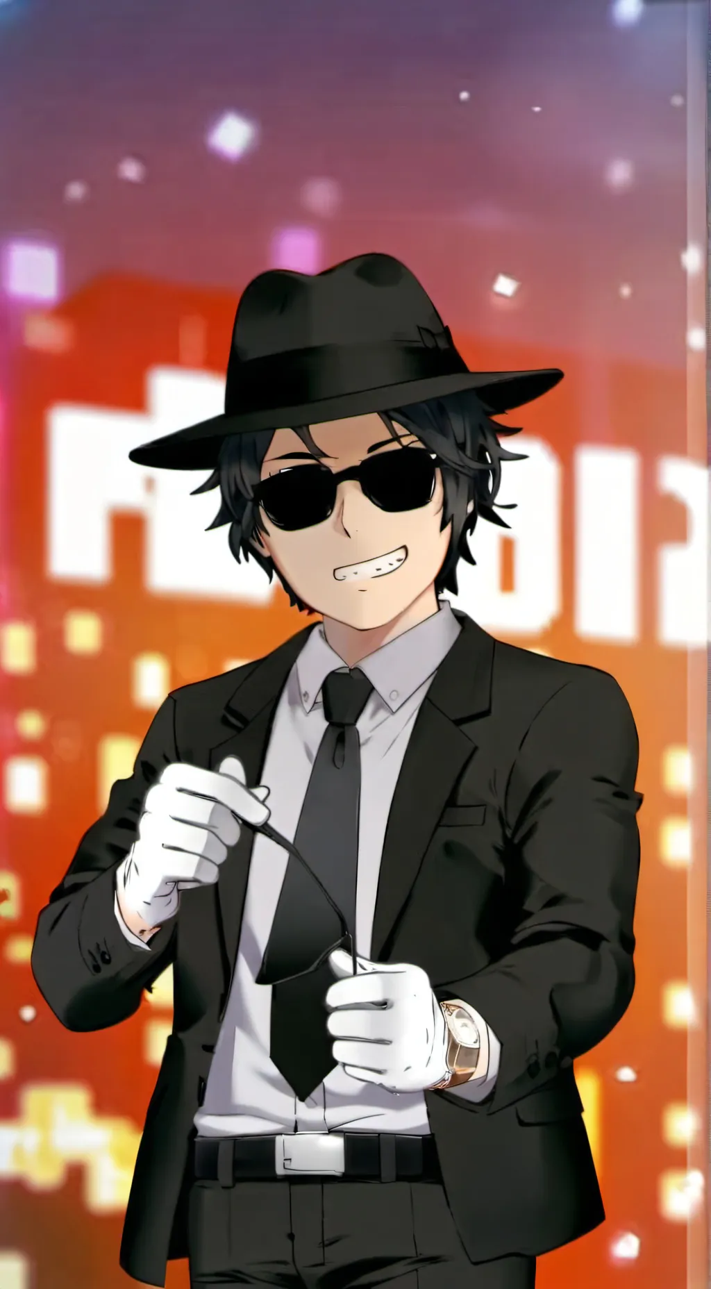 ai character: Nighttime v2 background