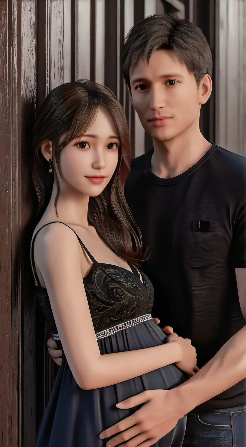 ai character: ella background
