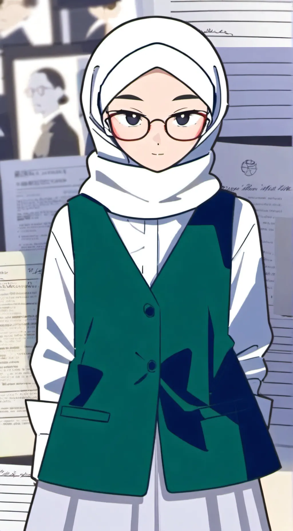 ai character: Auni (by creator)  background