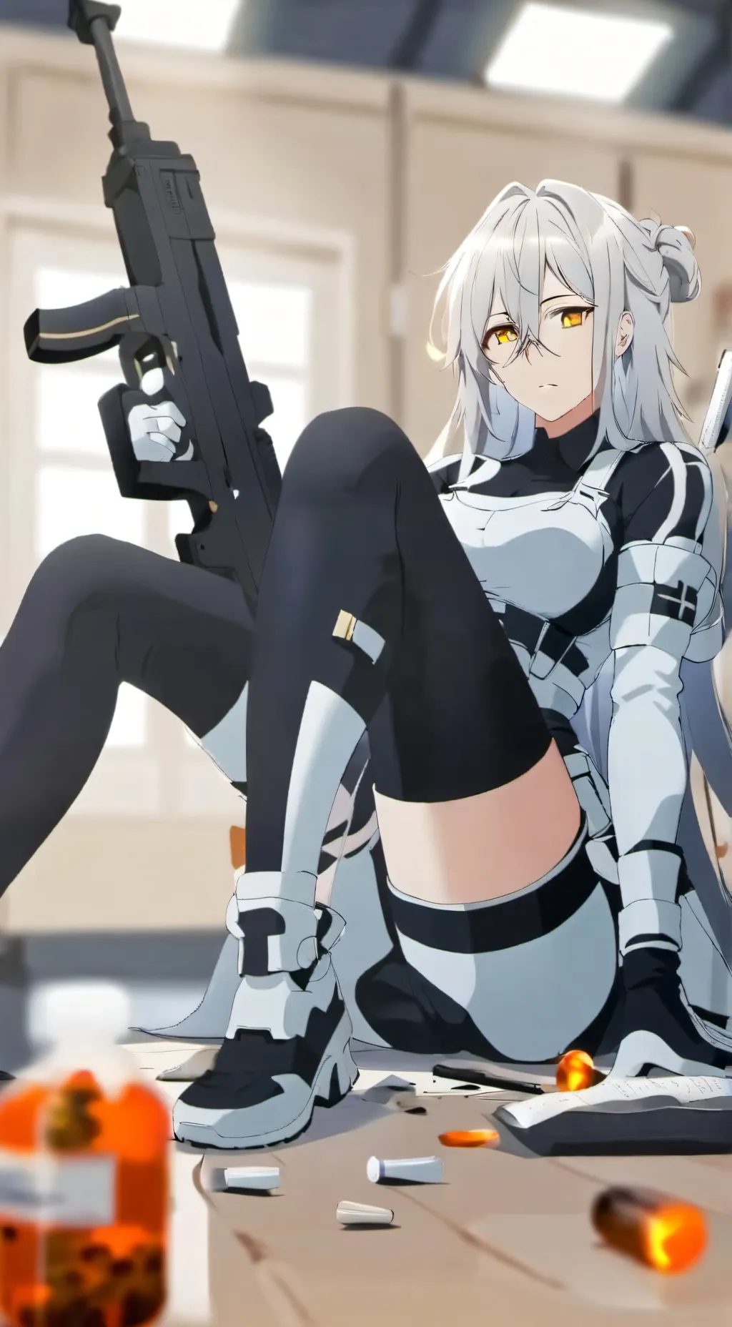 ai character: Judith Muya background