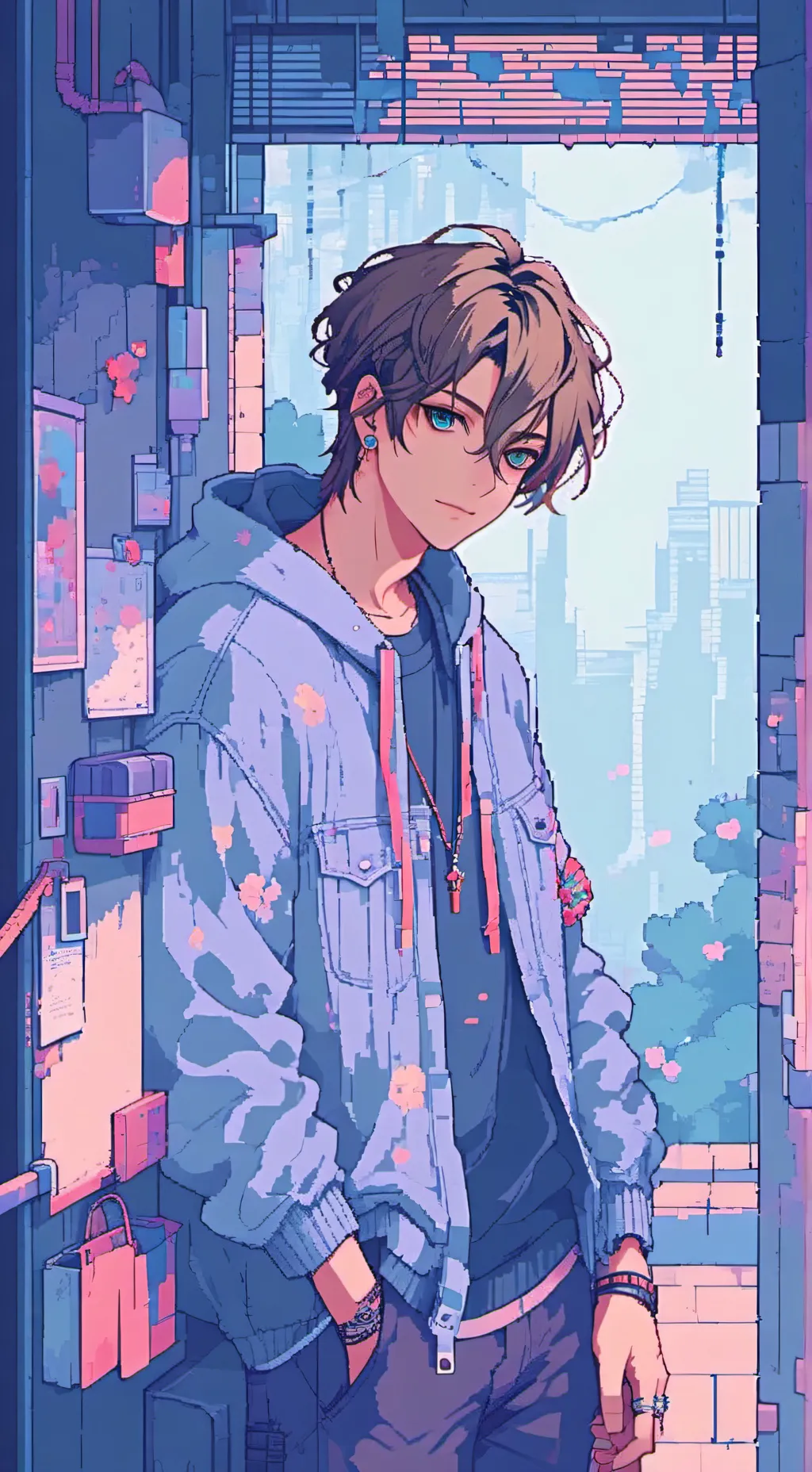 ai character: ★Evan★ background