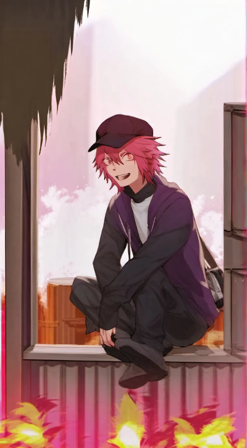ai character: Elliot  background