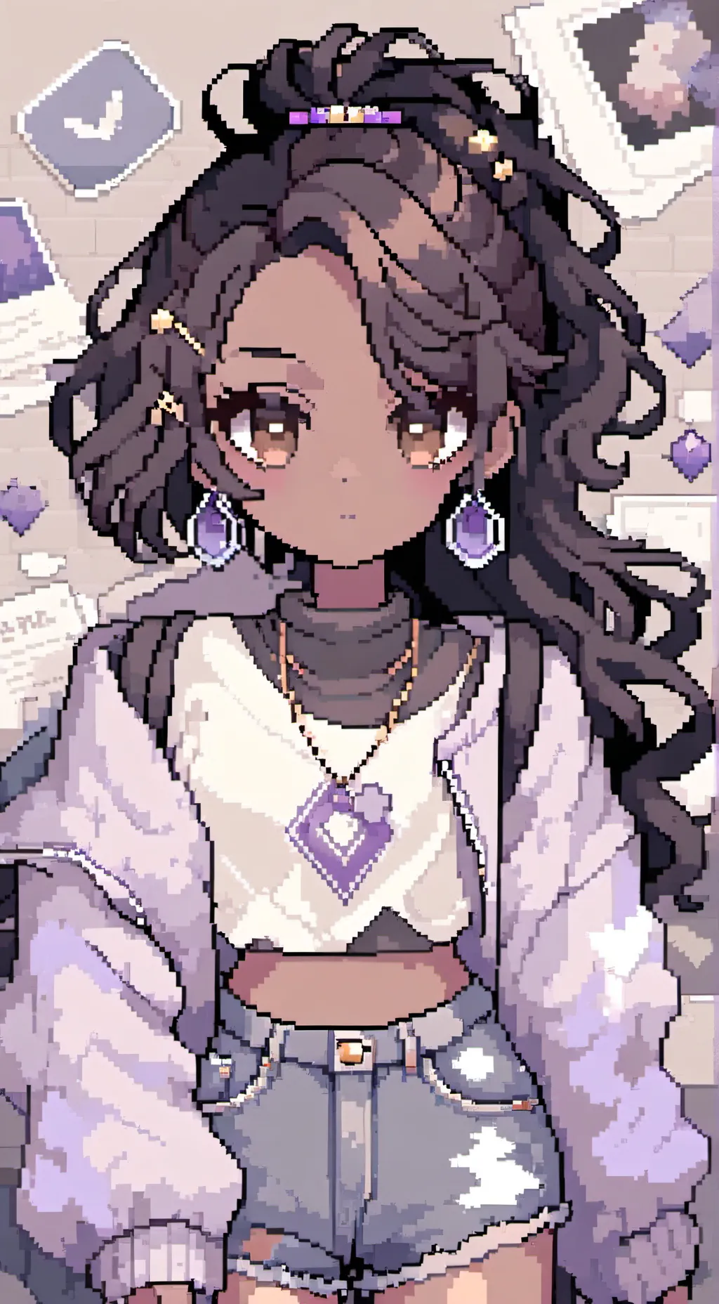 ai character: Aphmau lost background
