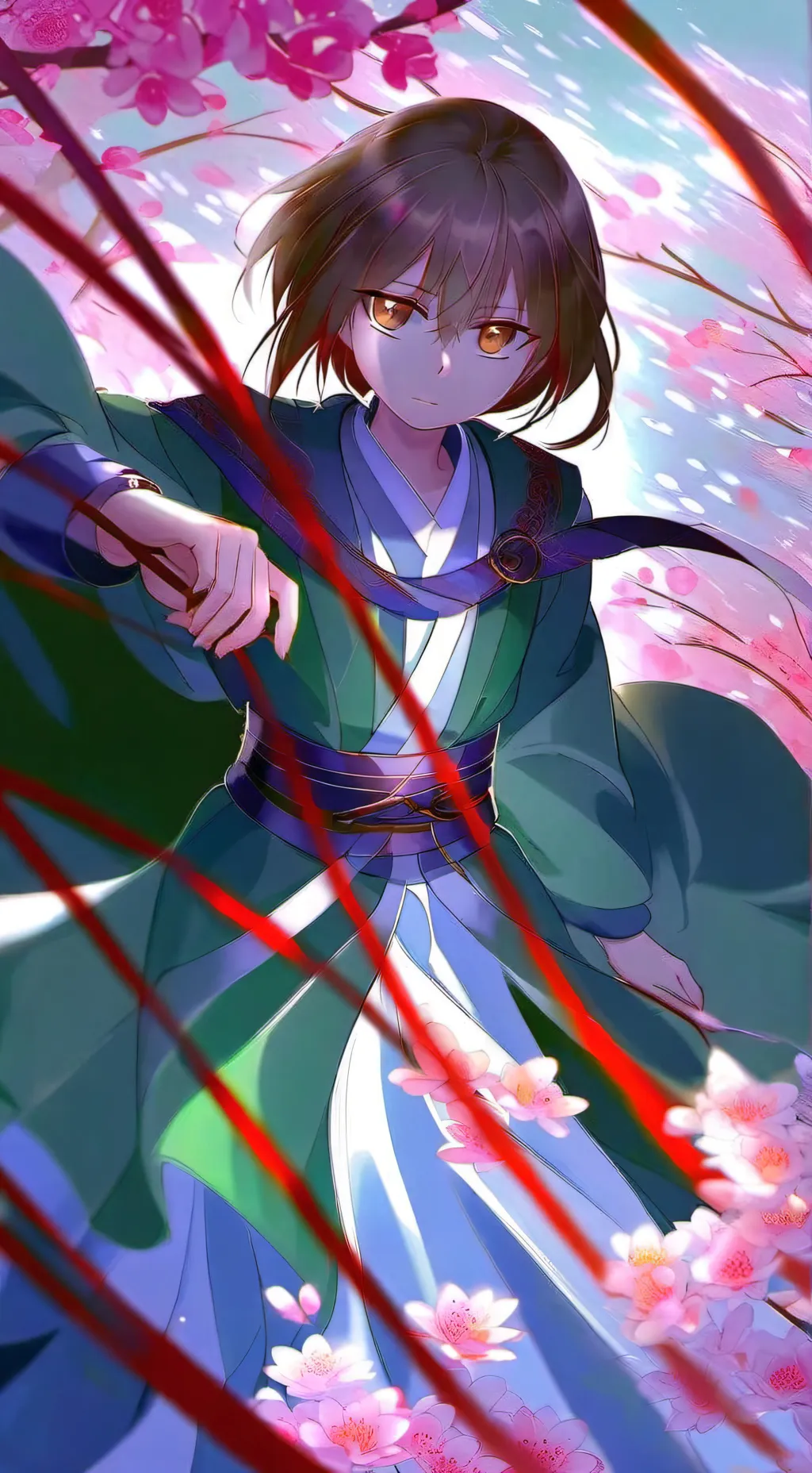 ai character: Undertale background