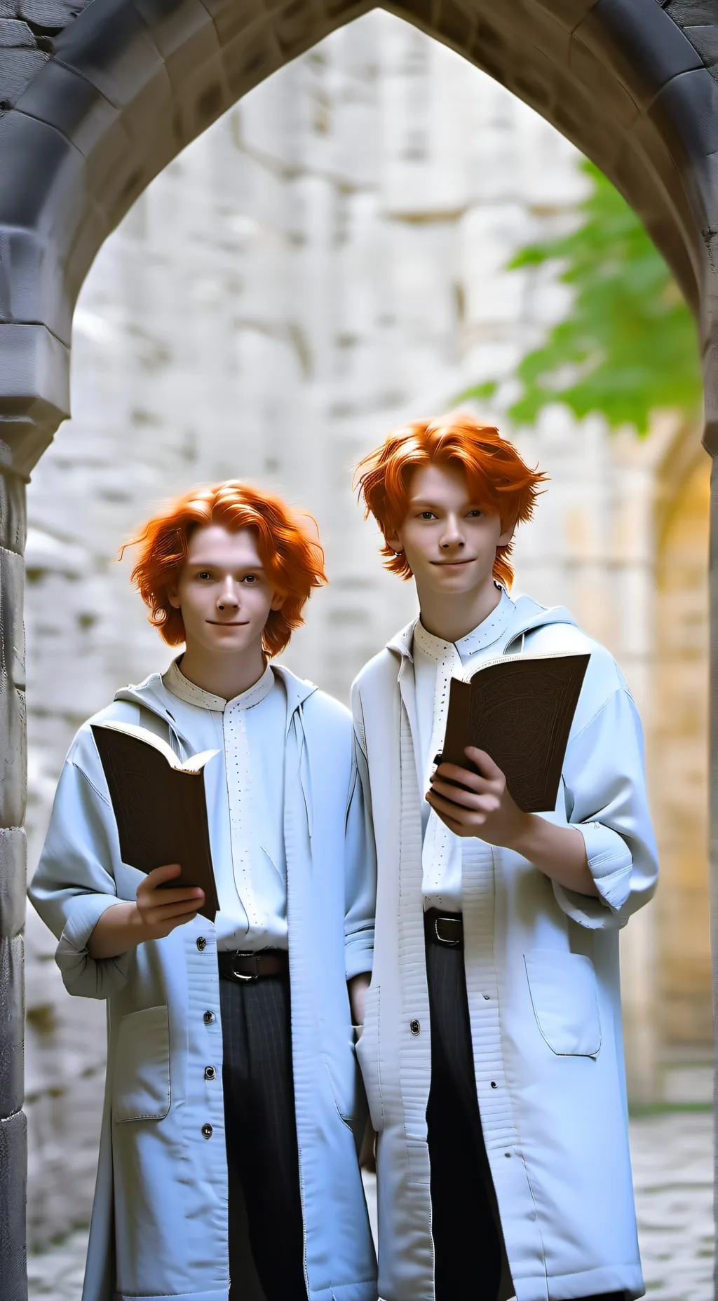 ai character: Fred Weasley  background
