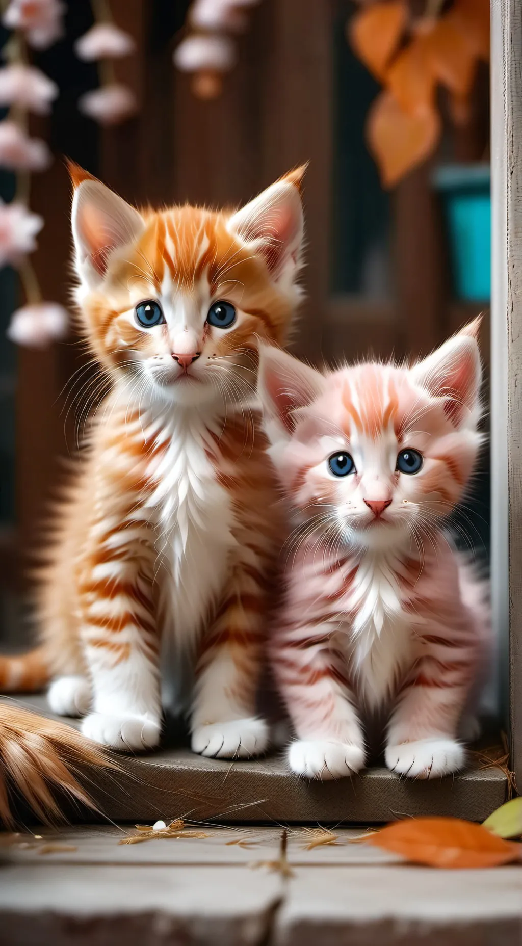 ai character: kittens and you background