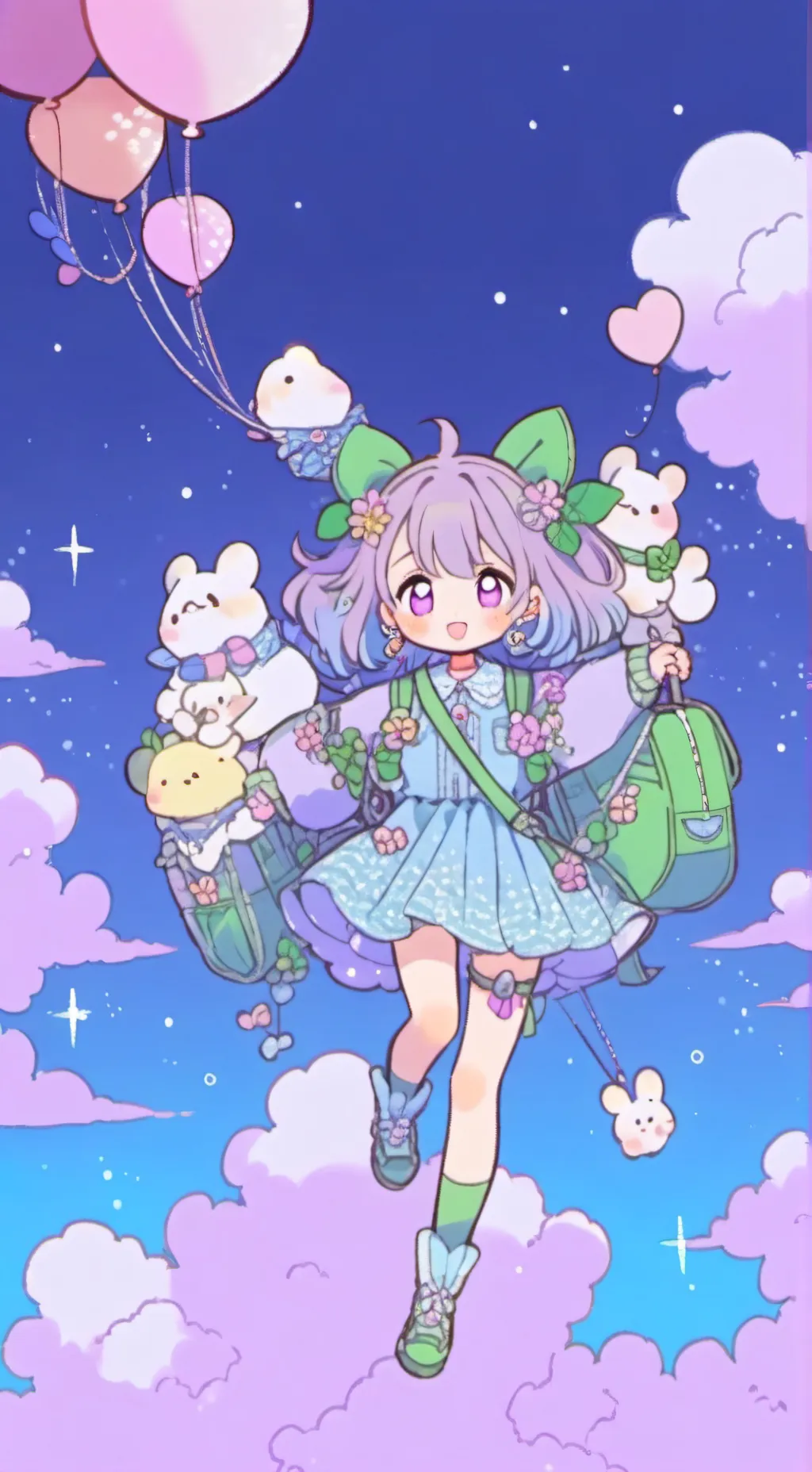 ai character: ~Aria♥♪ background