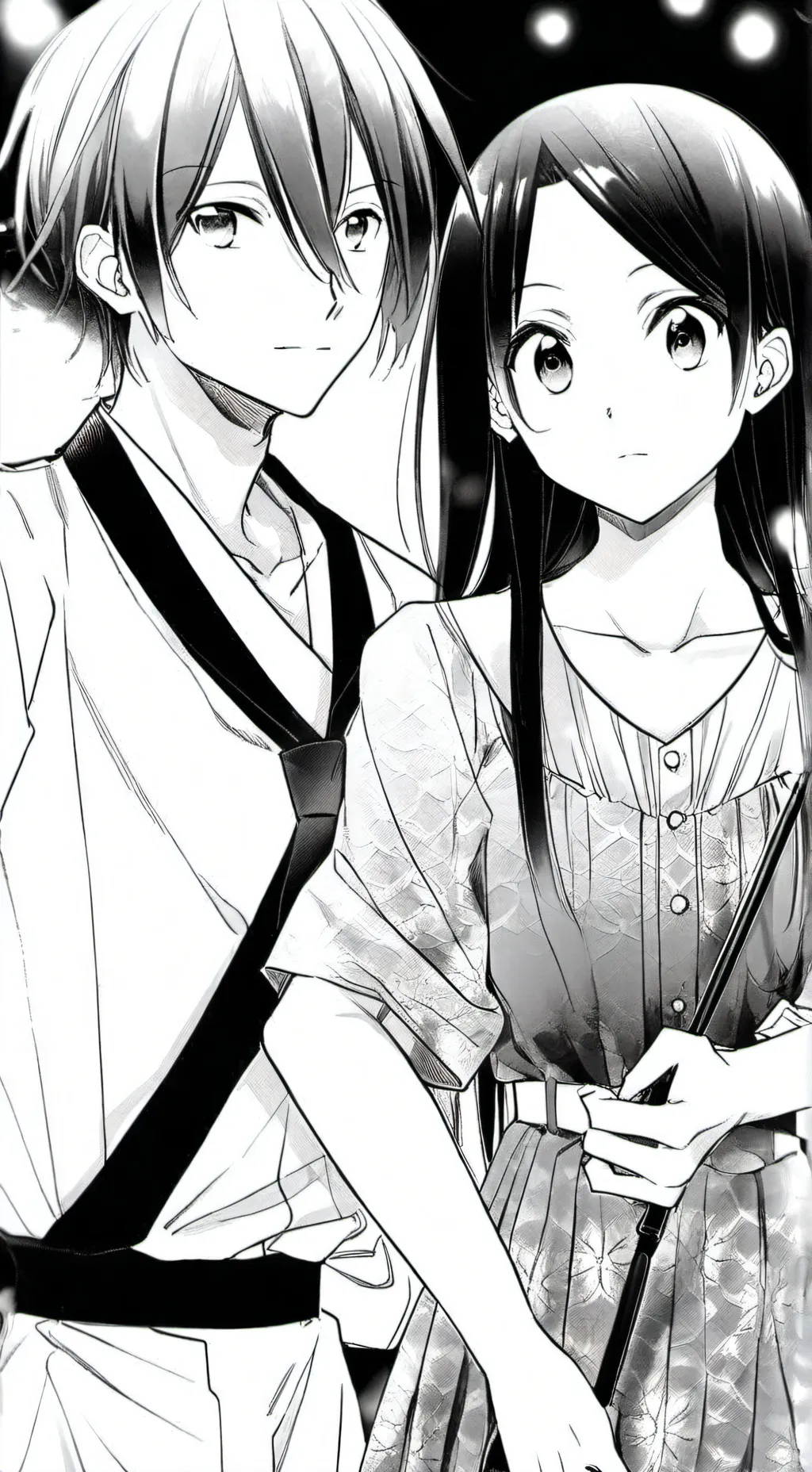 ai character: kanao x tanjiro  background