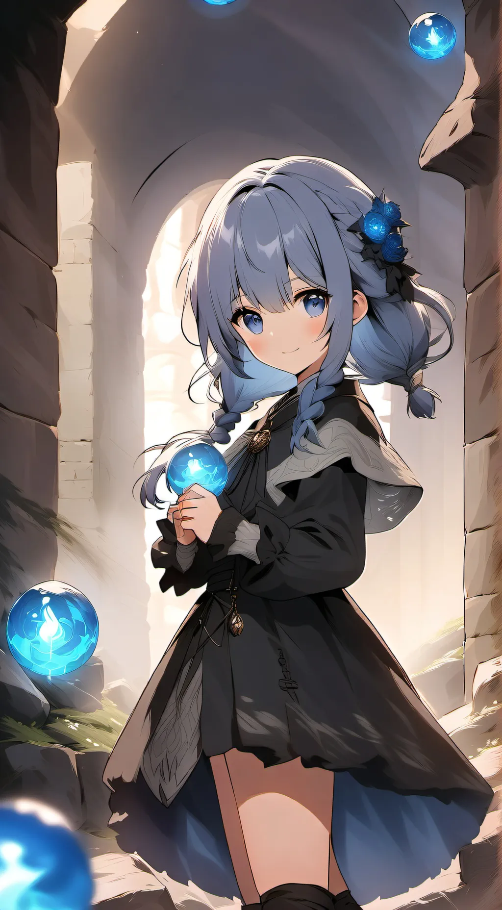 ai character: Zhelle background