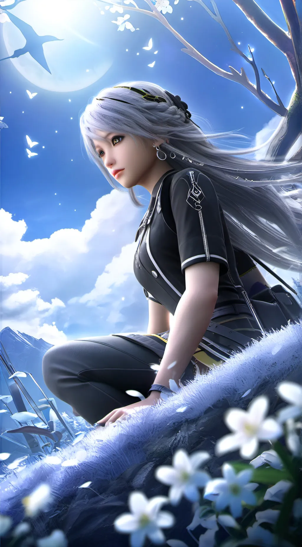 ai character: Theres kny again background