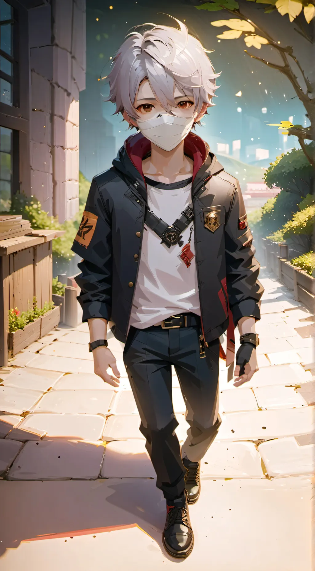 ai character: Jay Syla background