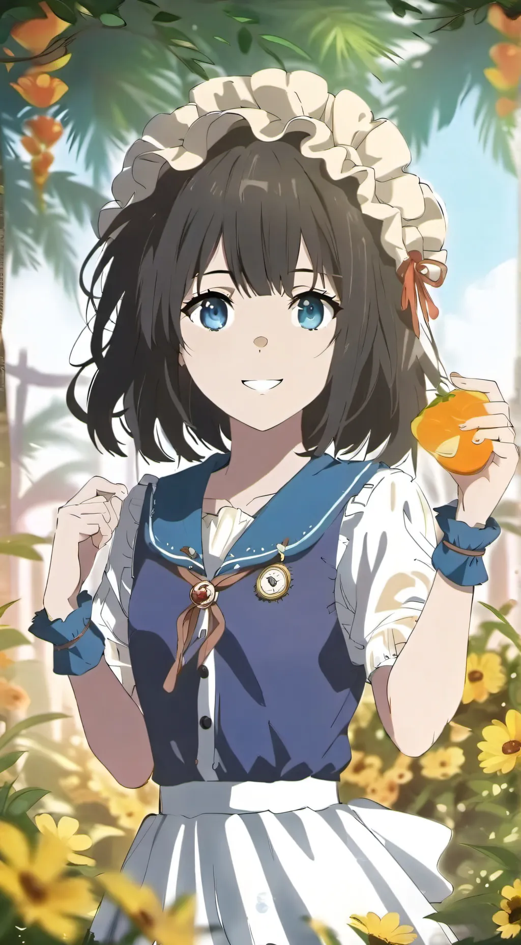 ai character: isabella wroid background