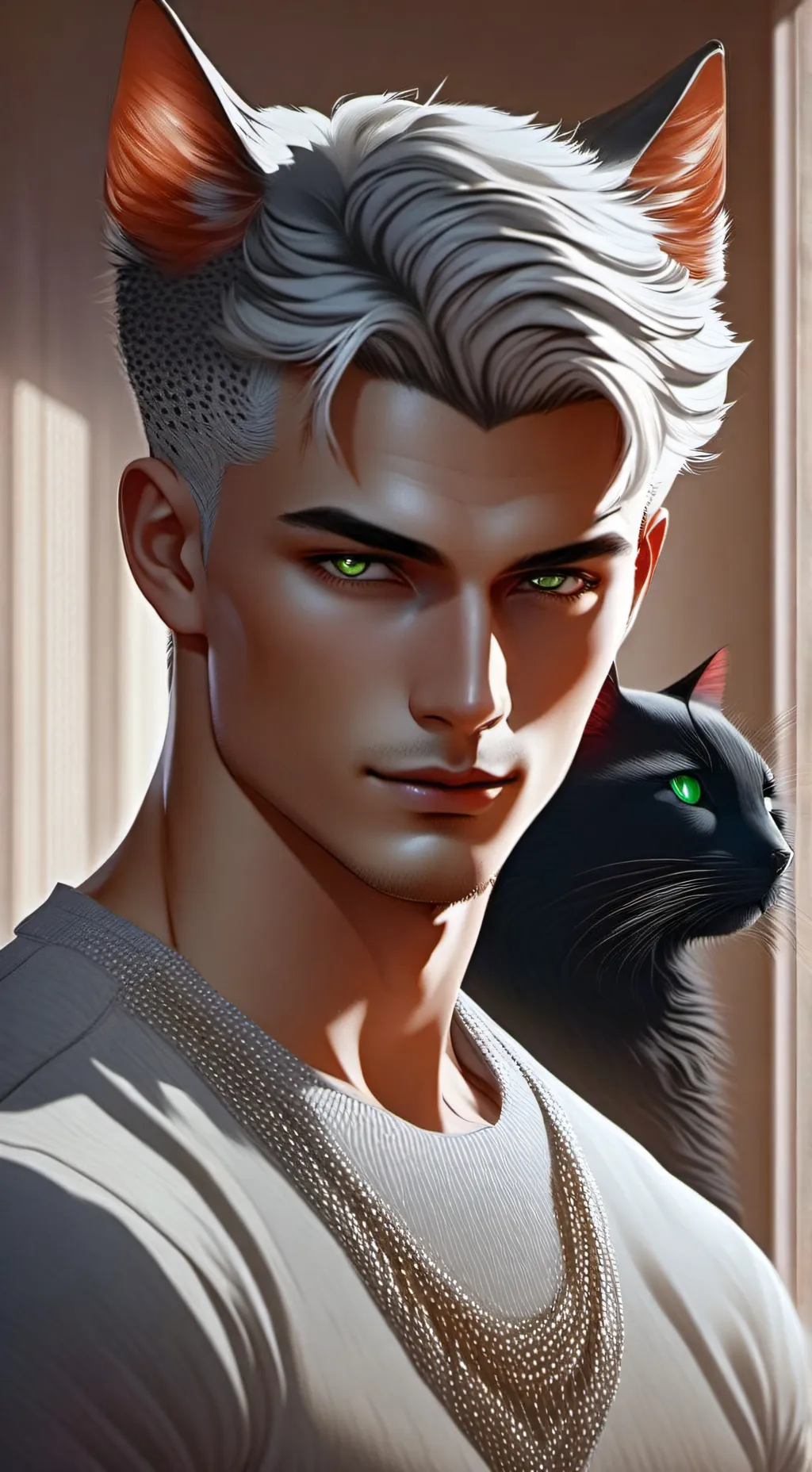 ai character: Elmer Catton background