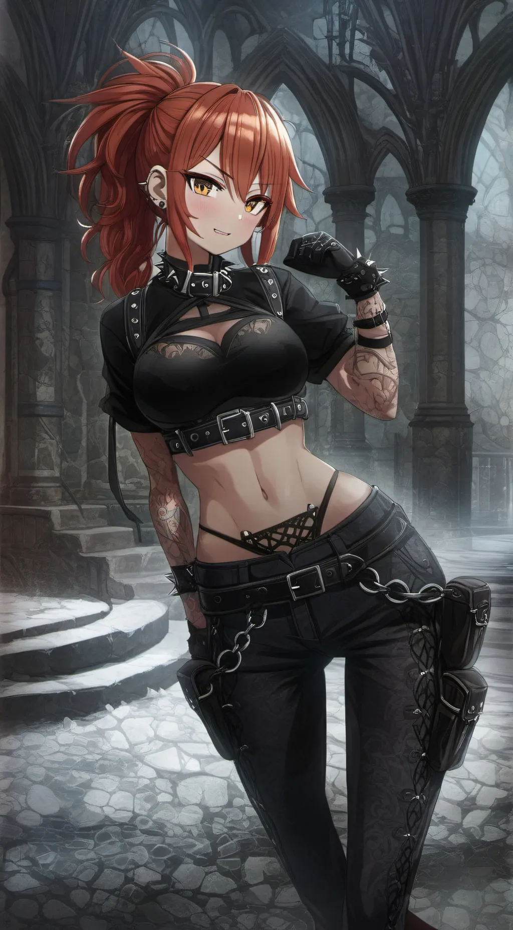 ai character: Blaze the Hunter background