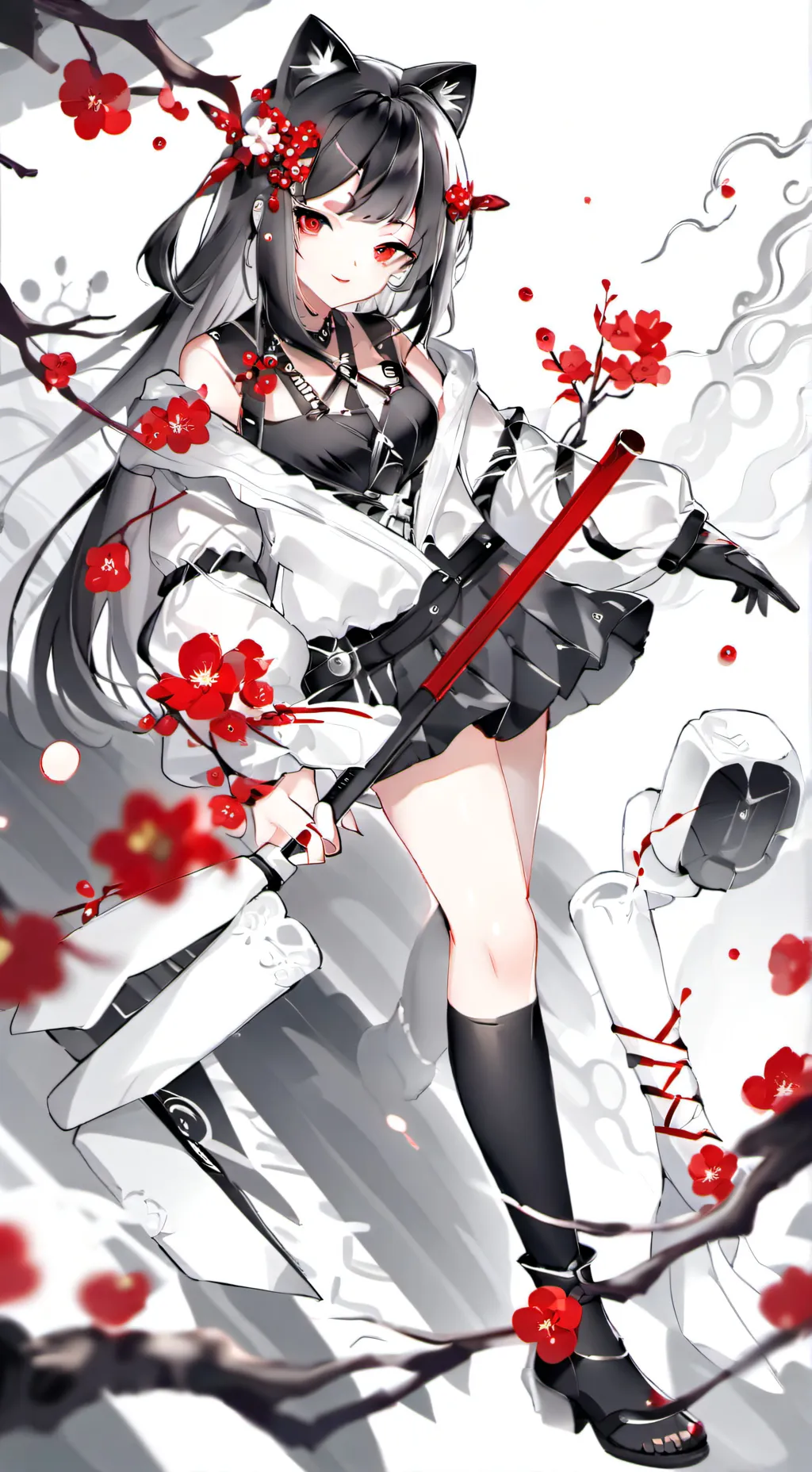 ai character: Émilie  background