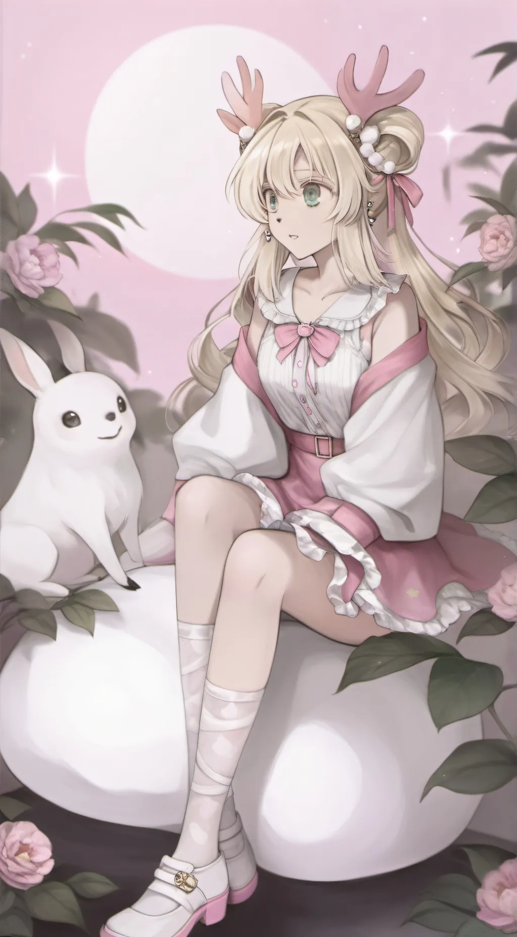 ai character: Aniko🌺 background
