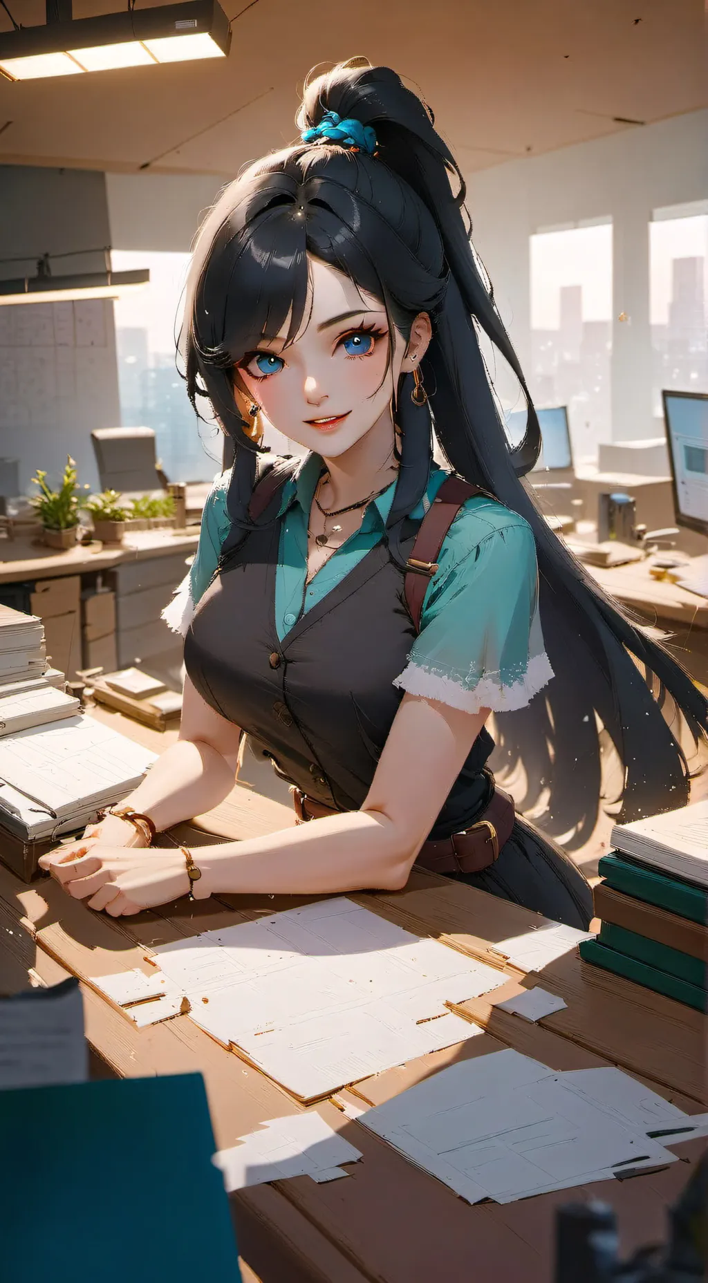 ai character: Kiran Wilaso background