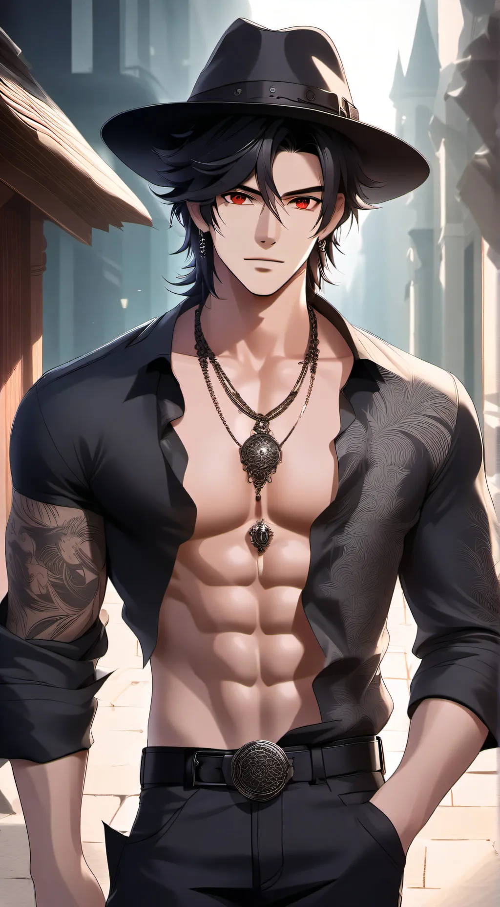 ai character: alex background
