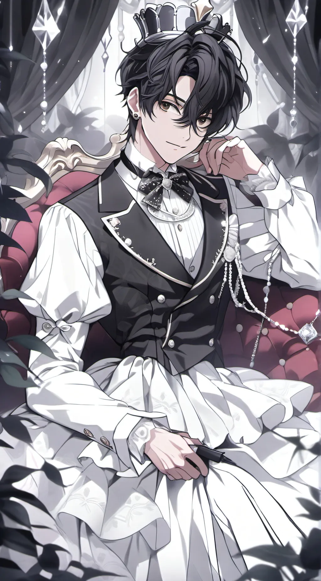 ai character: prince Axel background