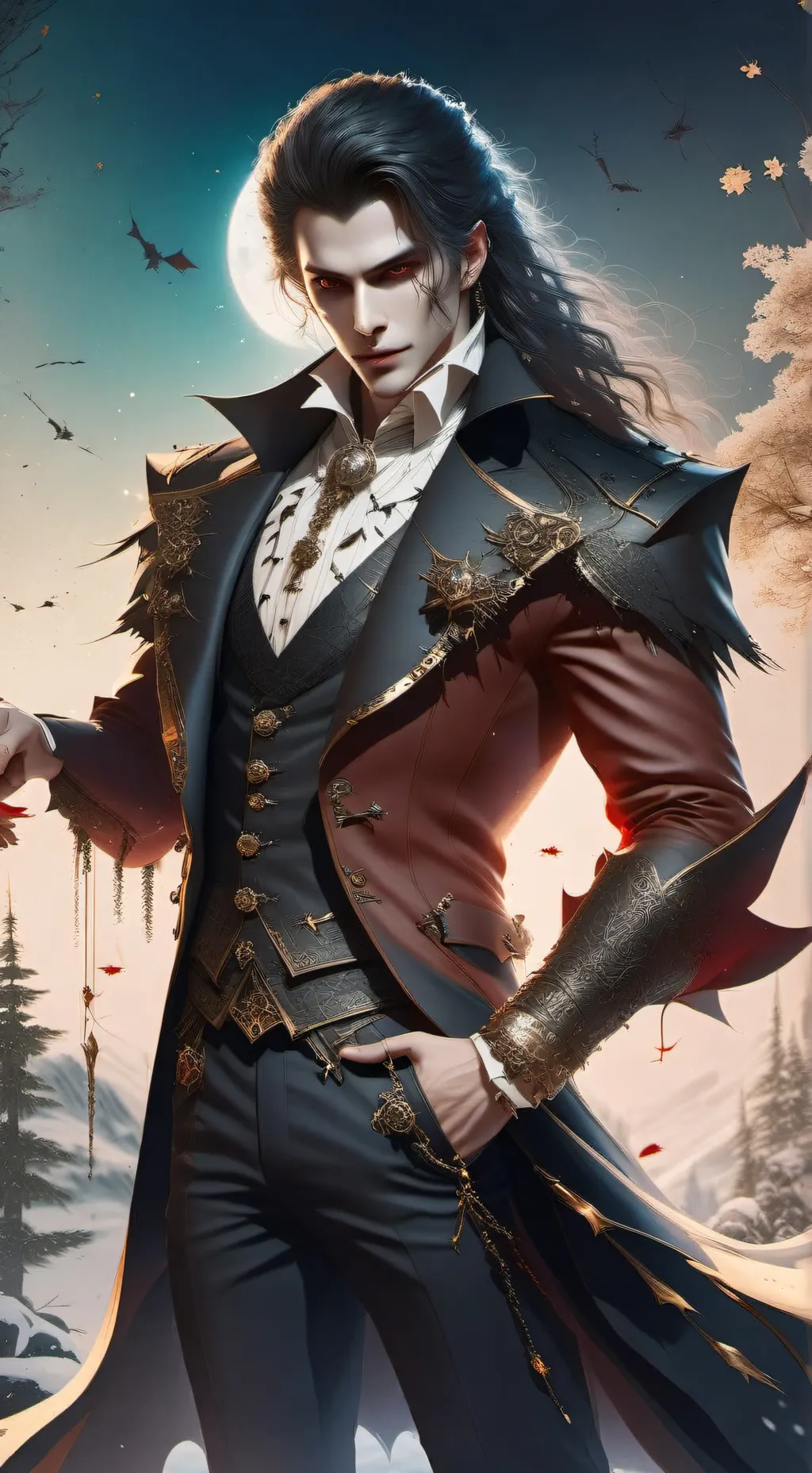 ai character: Shin background