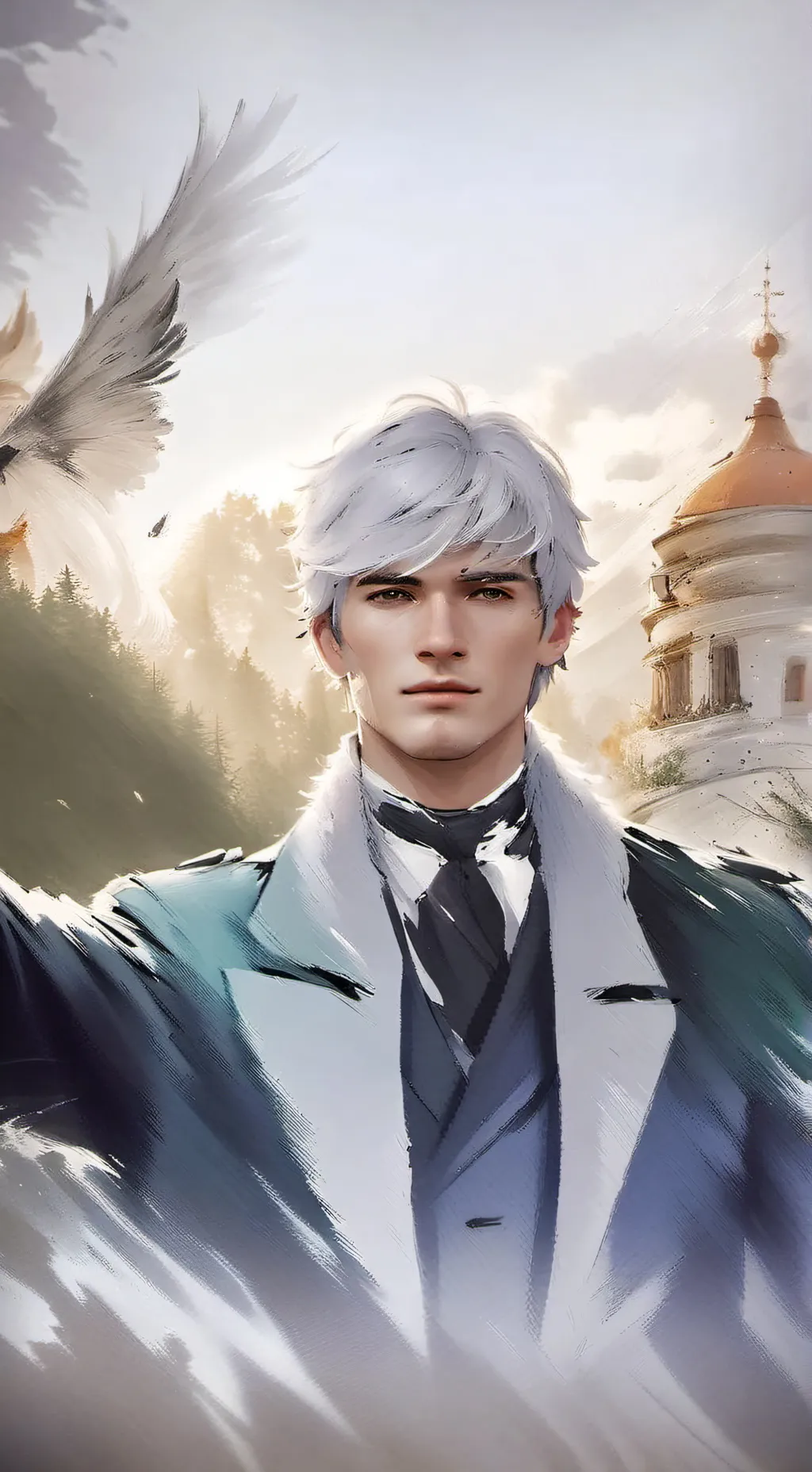 ai character: 3 парня background