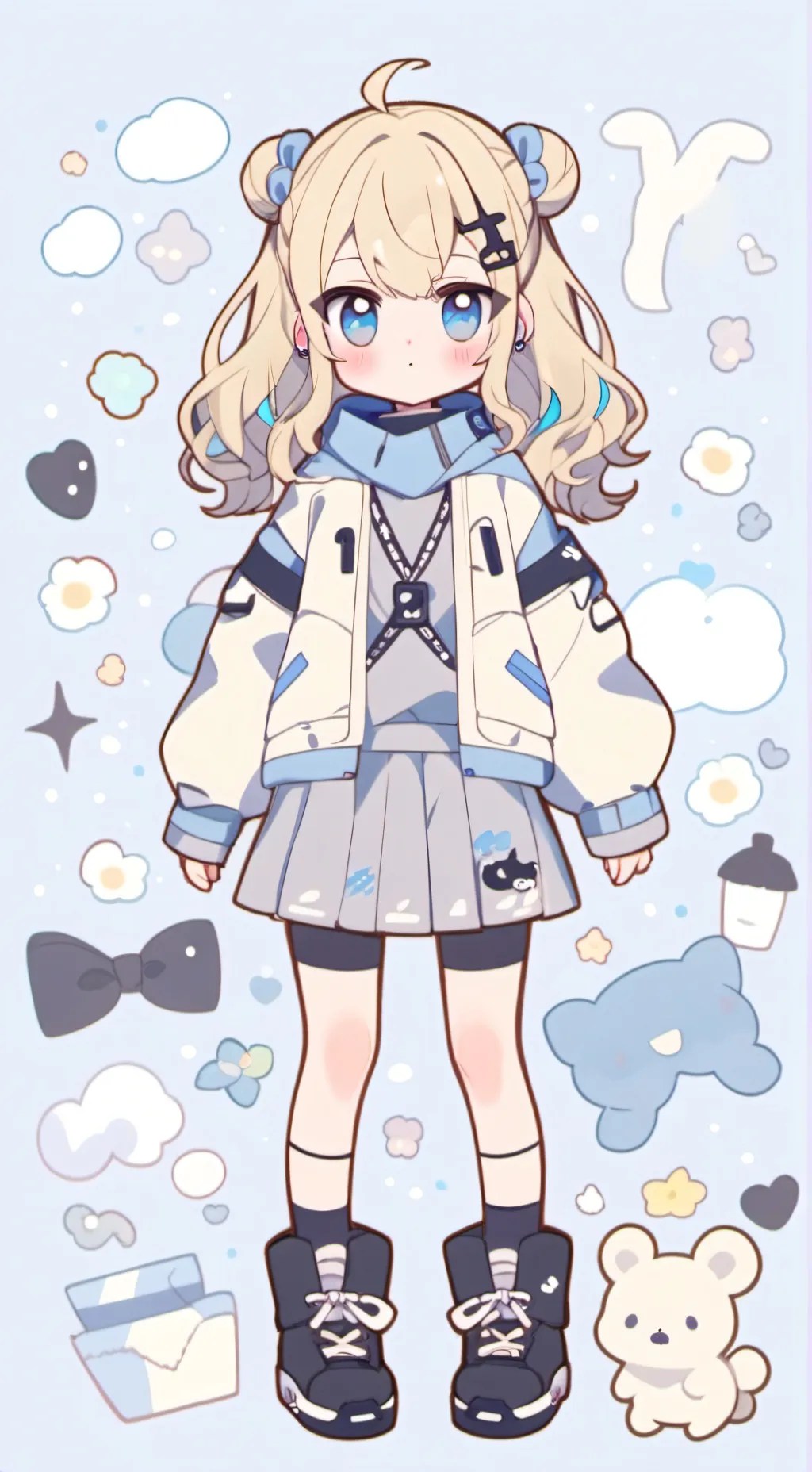 ai character: mha...😇✨️❤️🤍/💚/🧡 background