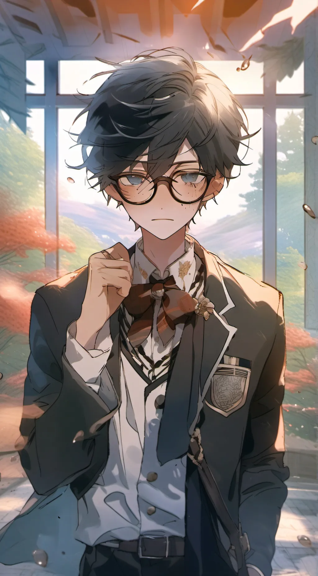 ai character: 📚jun seon-hung📚 background