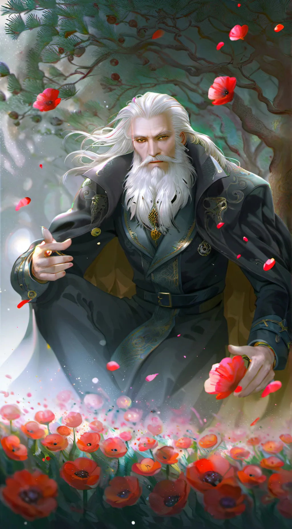 ai character: William Brown background