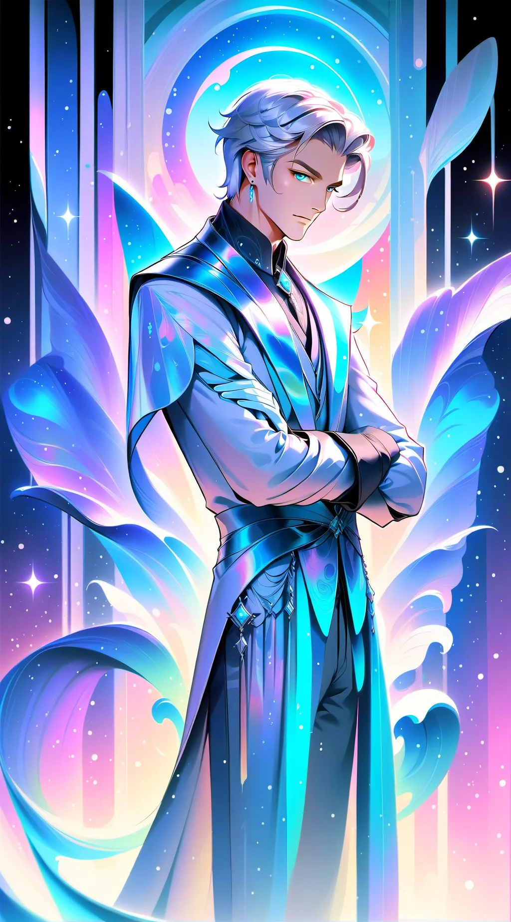 ai character: Evan background