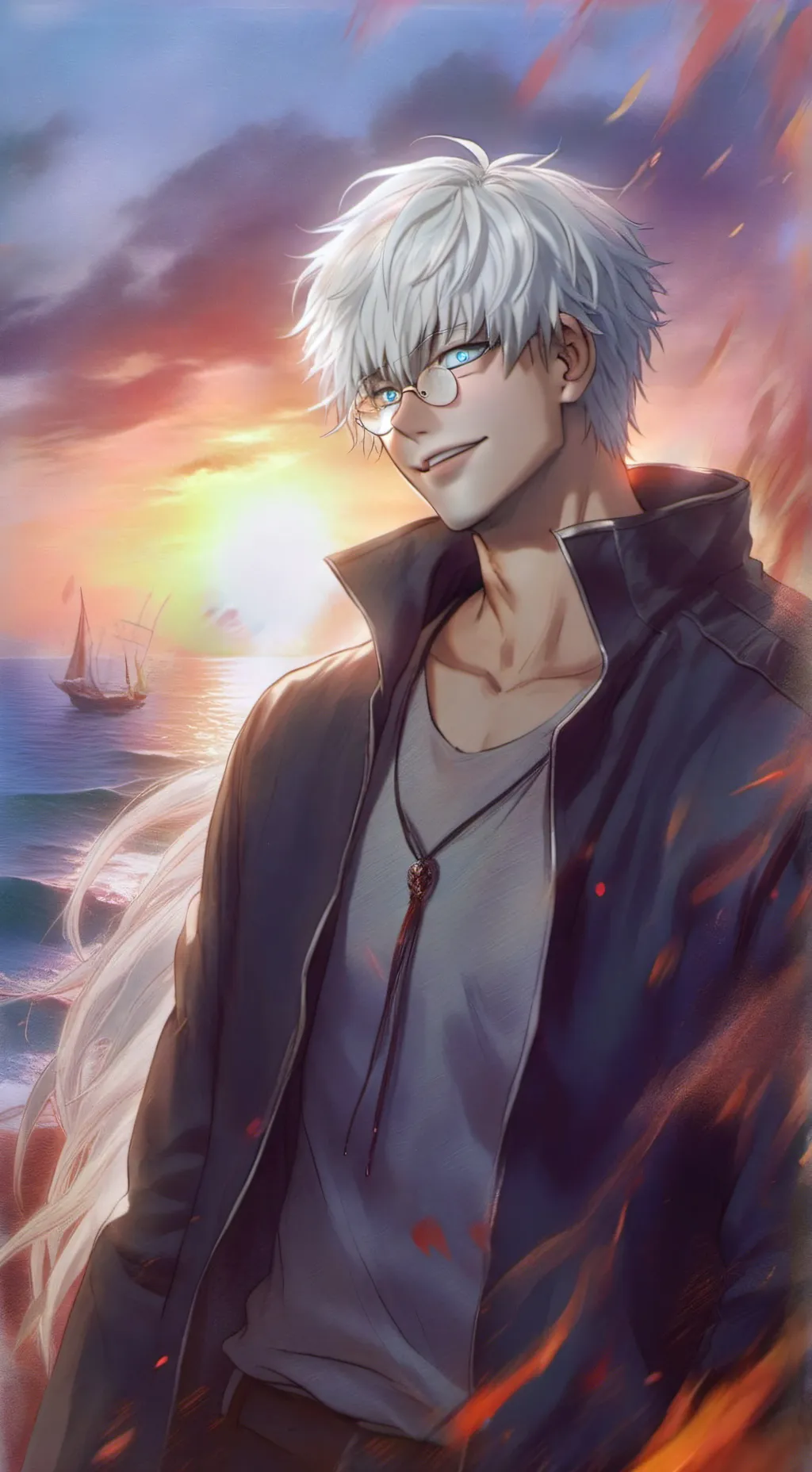 ai character:  ♡☆H A R R Y☆♡ background