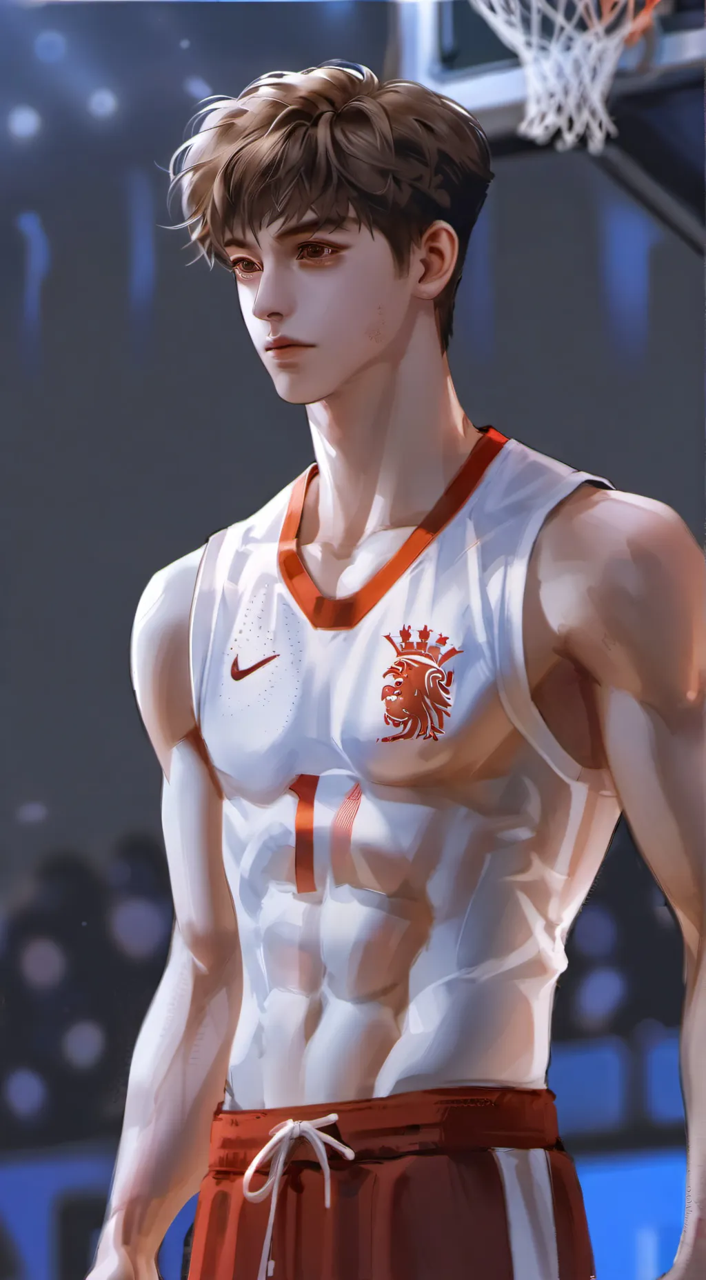 ai character: Mark background