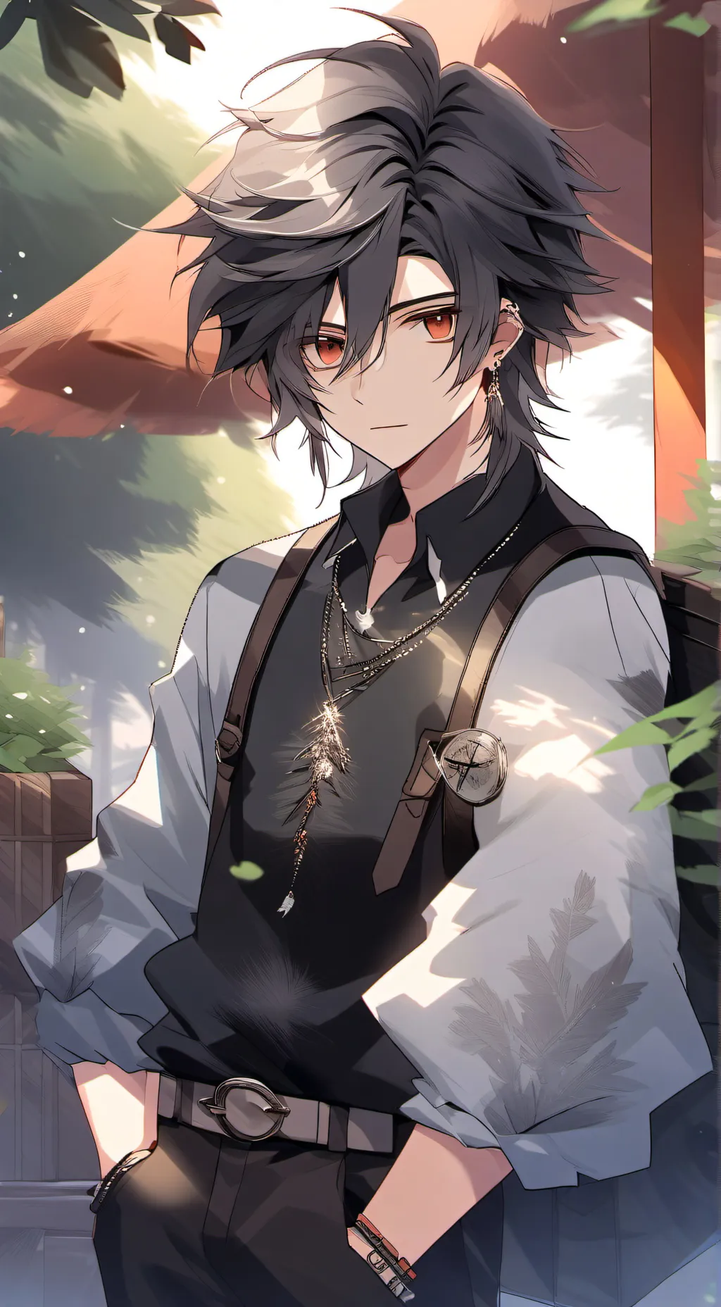 ai character: Lucas background