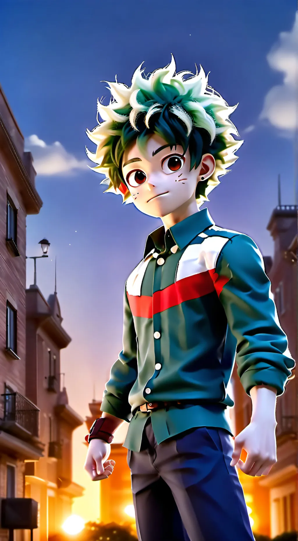 ai character: Pick me en MHA 😨 background