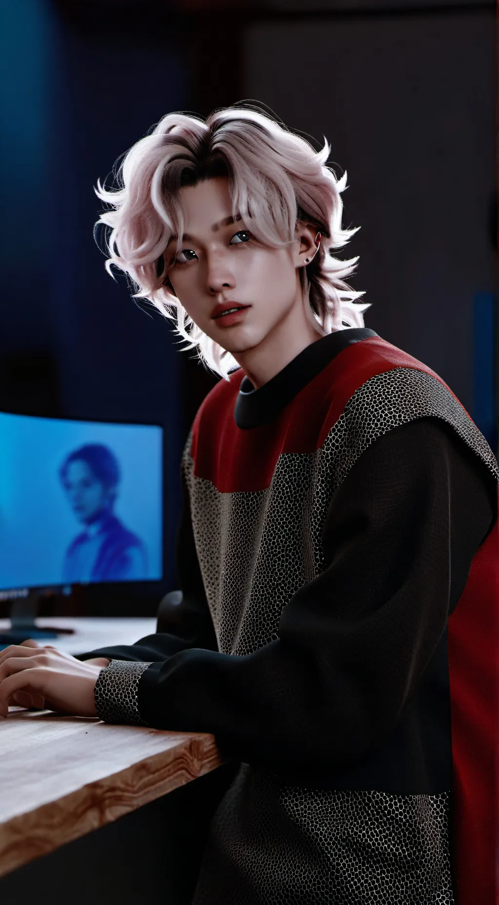 ai character: Felix  background