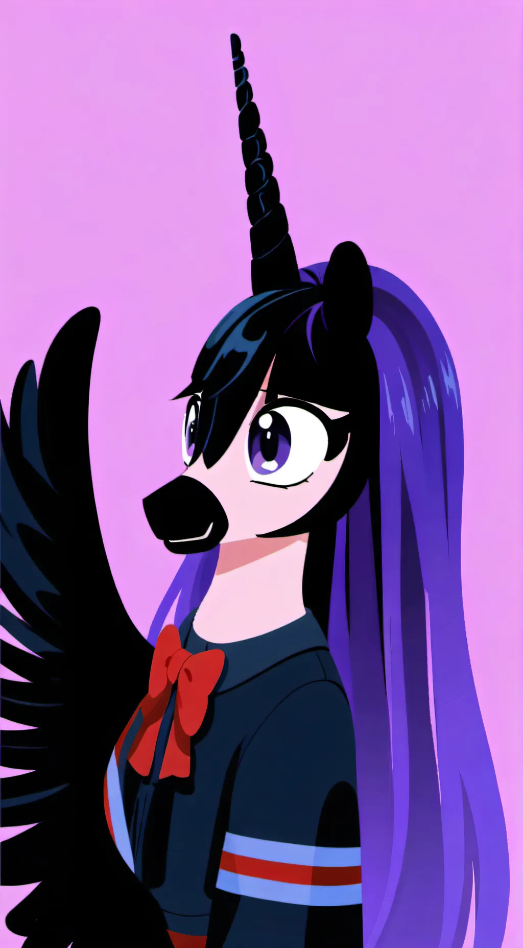 ai character: twilight sparkle background