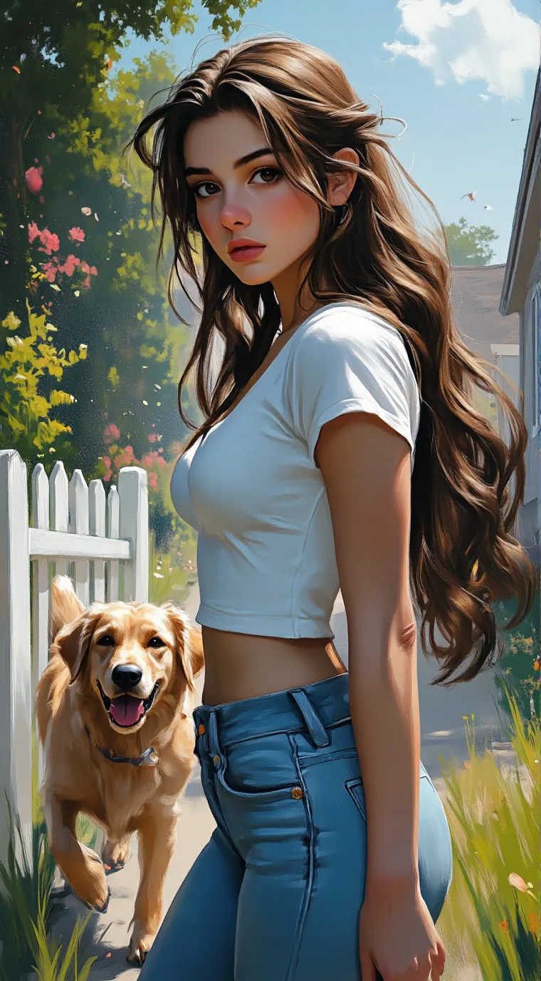 ai character: Louise background
