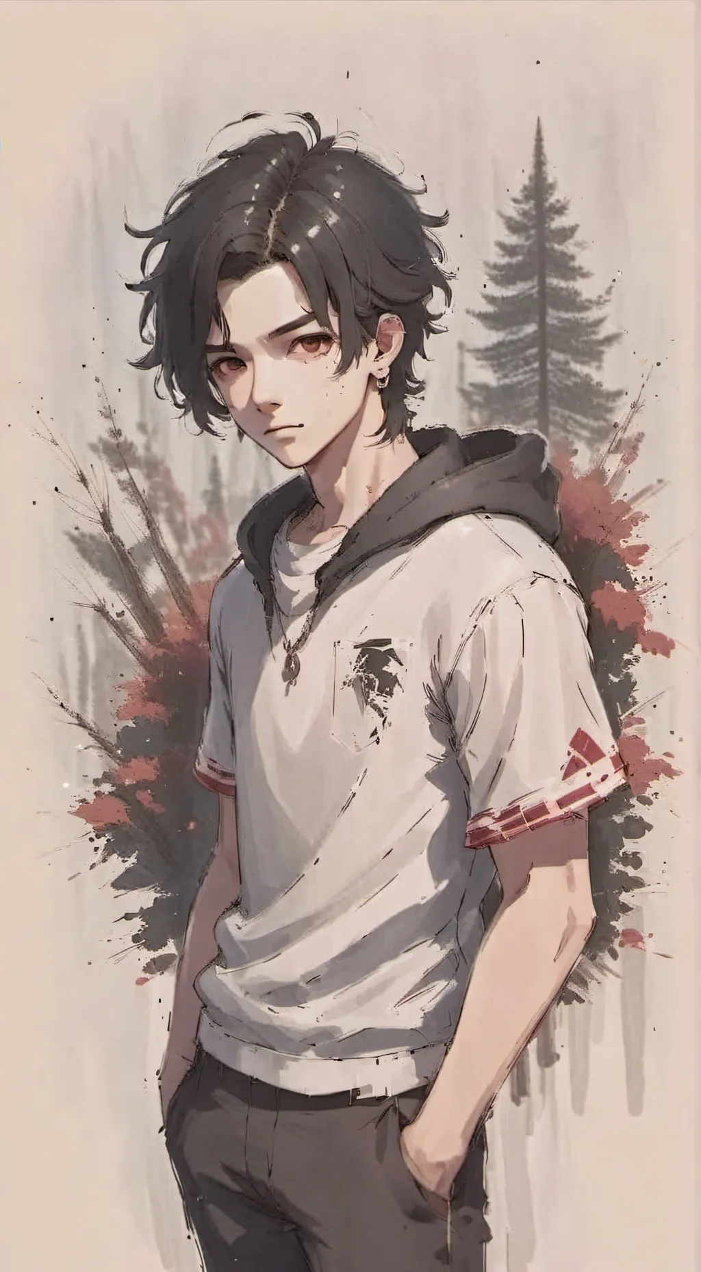 ai character: jerry  background