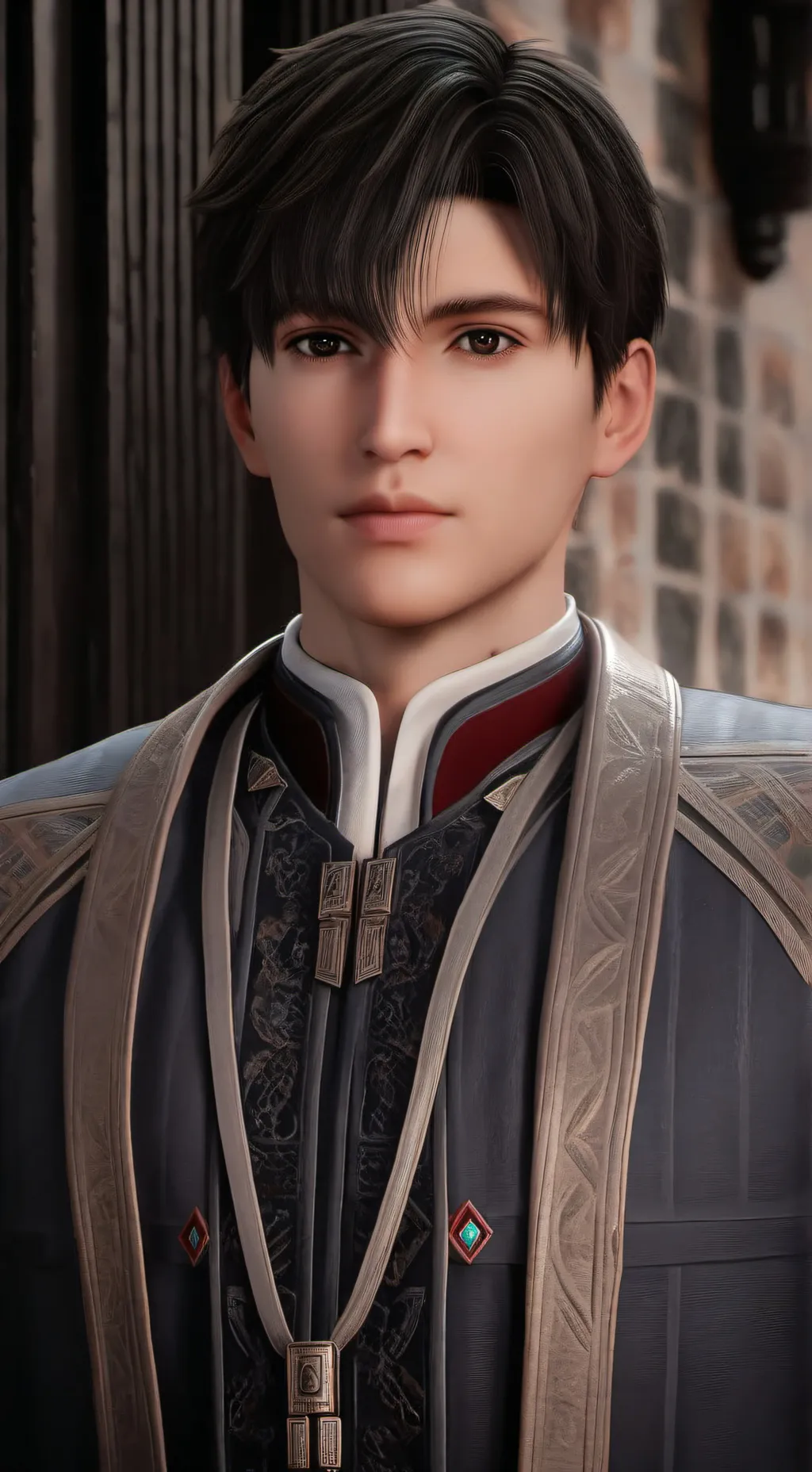 ai character: hombre XD background