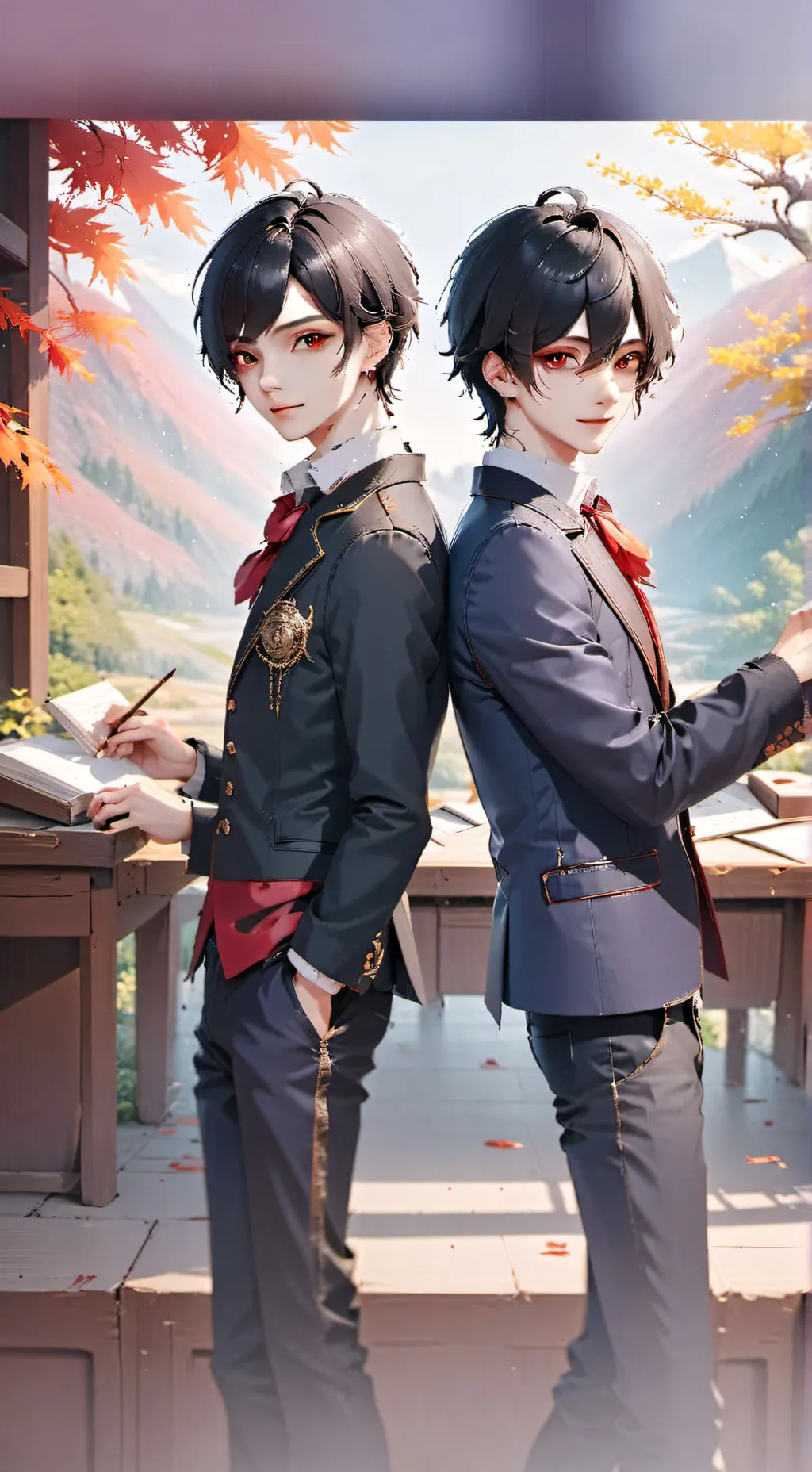 ai character: Jake & Jace background