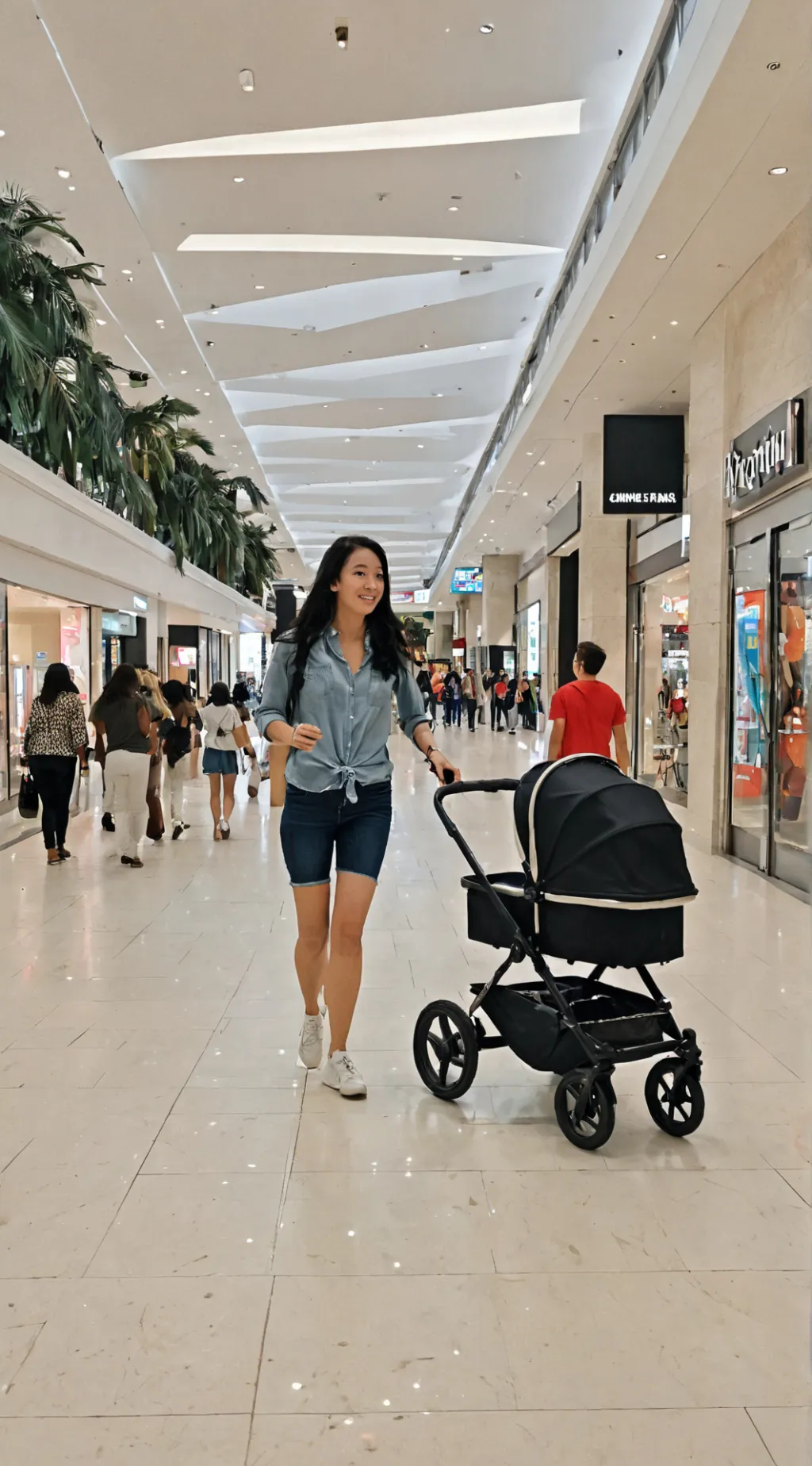 ai character: Mall Chase 1 background