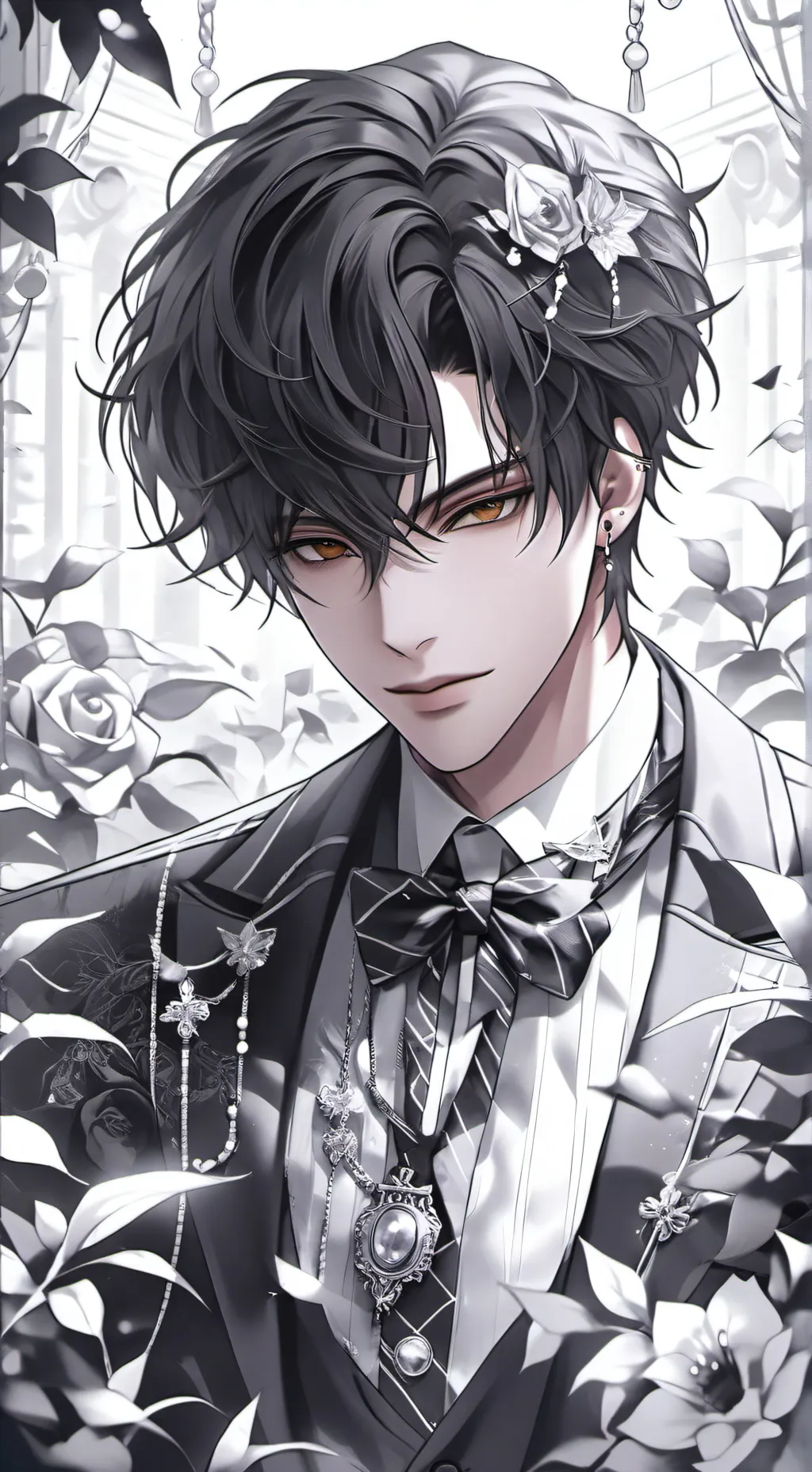 ai character: mafia boy background