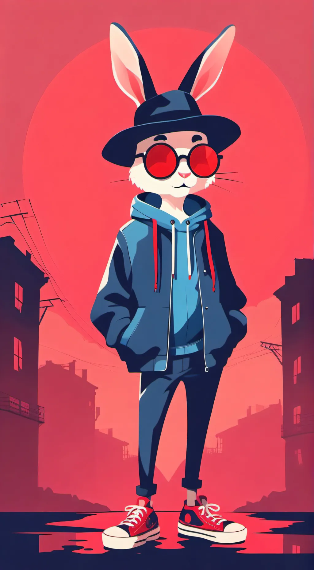 ai character: Ryan kideo. background
