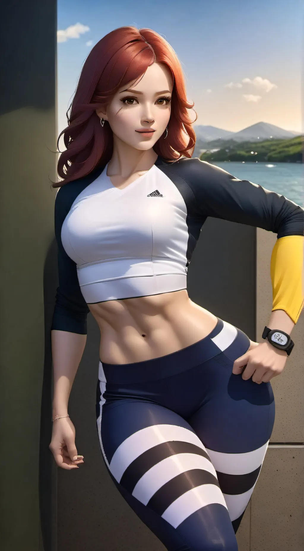 ai character: Christina  background