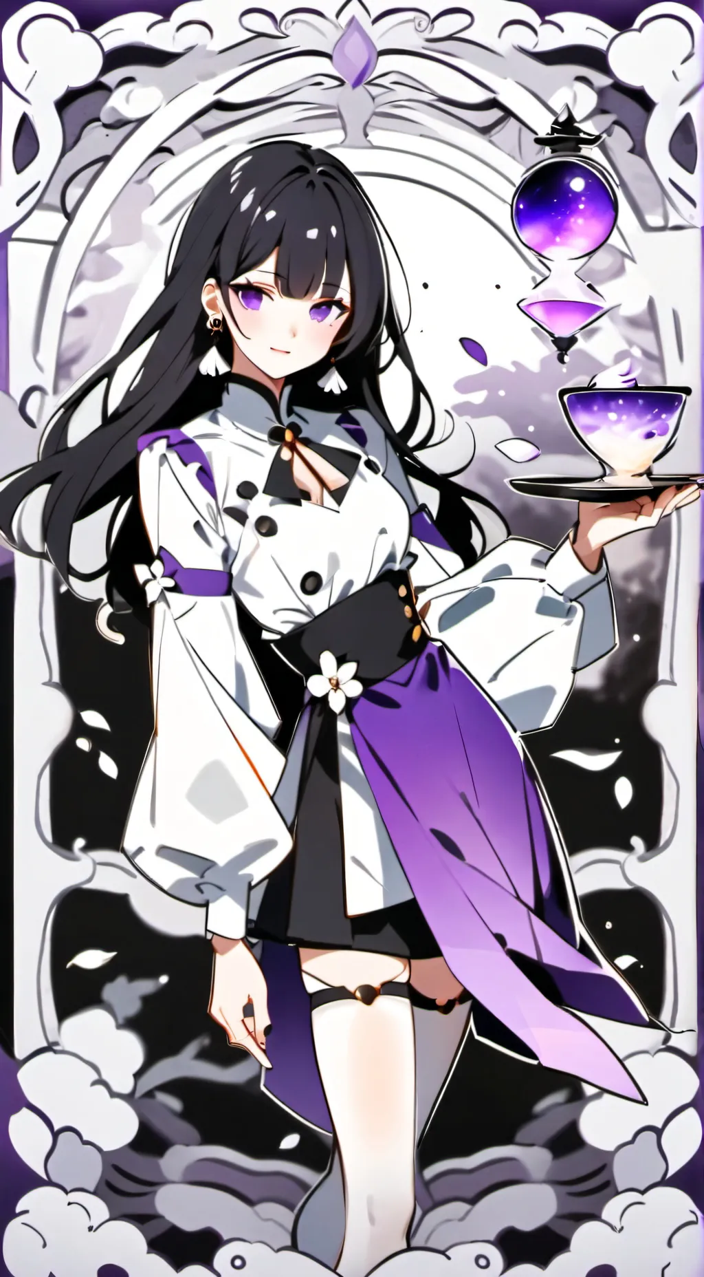 ai character: Lily 🌸 background