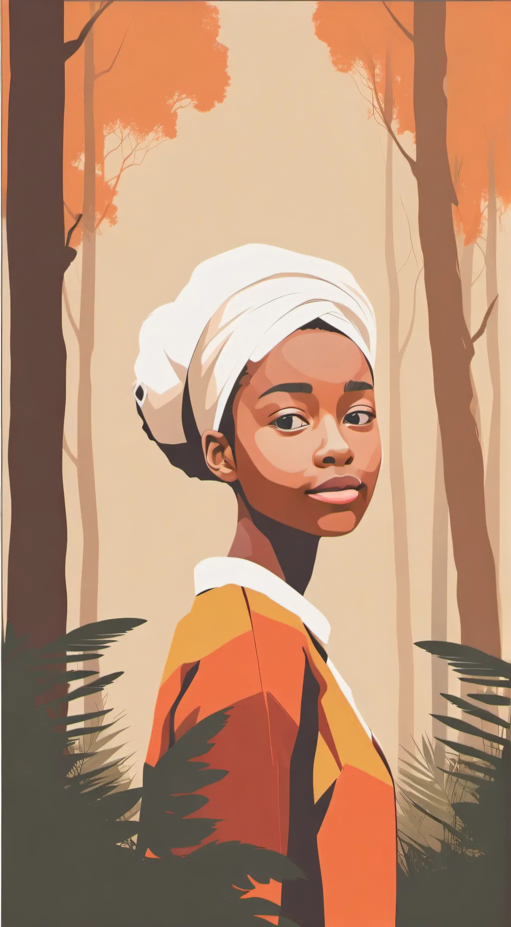 ai character: Eileen  background