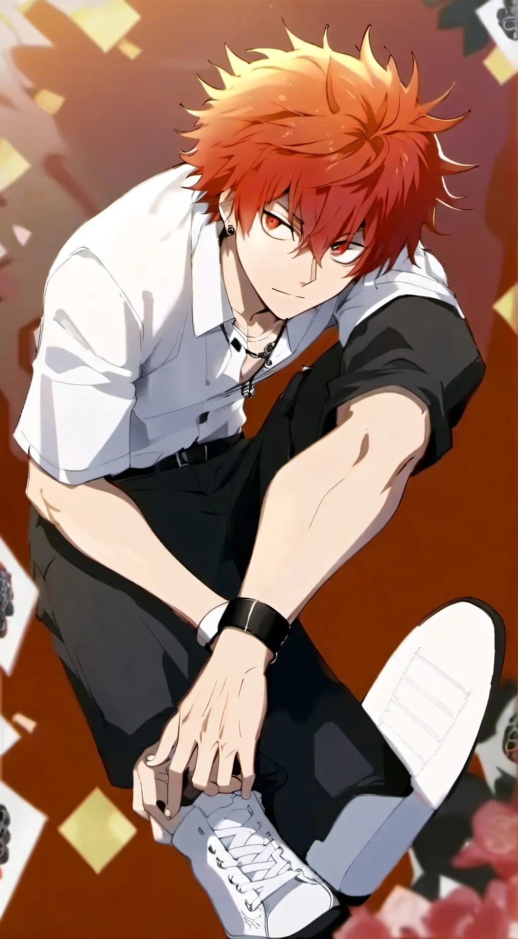ai character: kirishima background