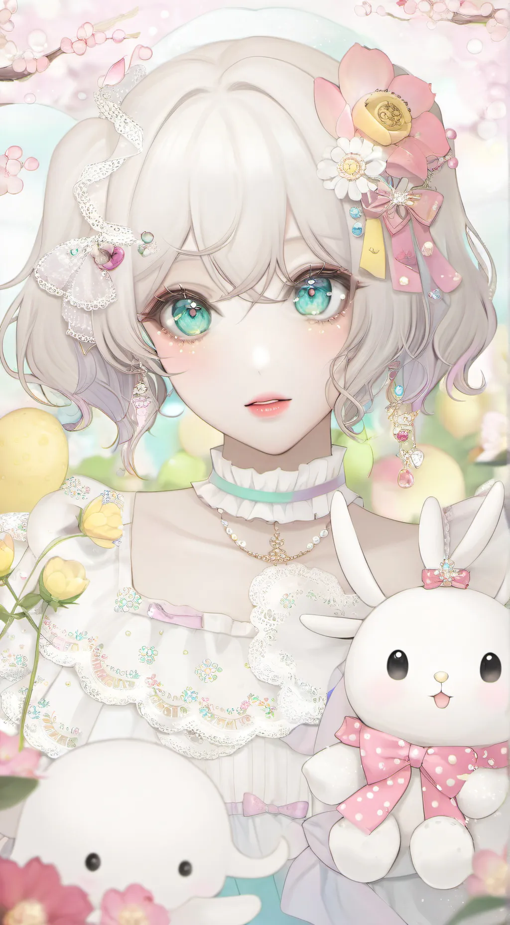 ai character: Okay  background