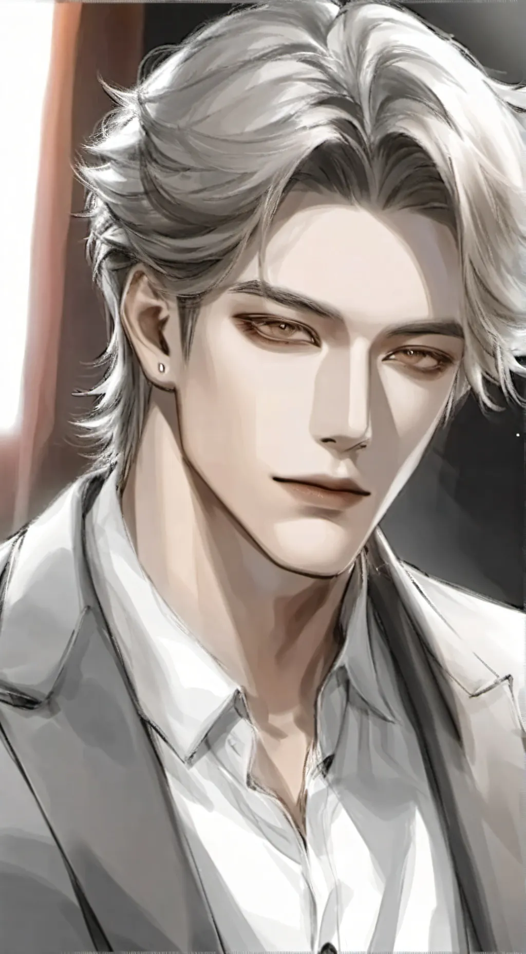 ai character: Xavier  background