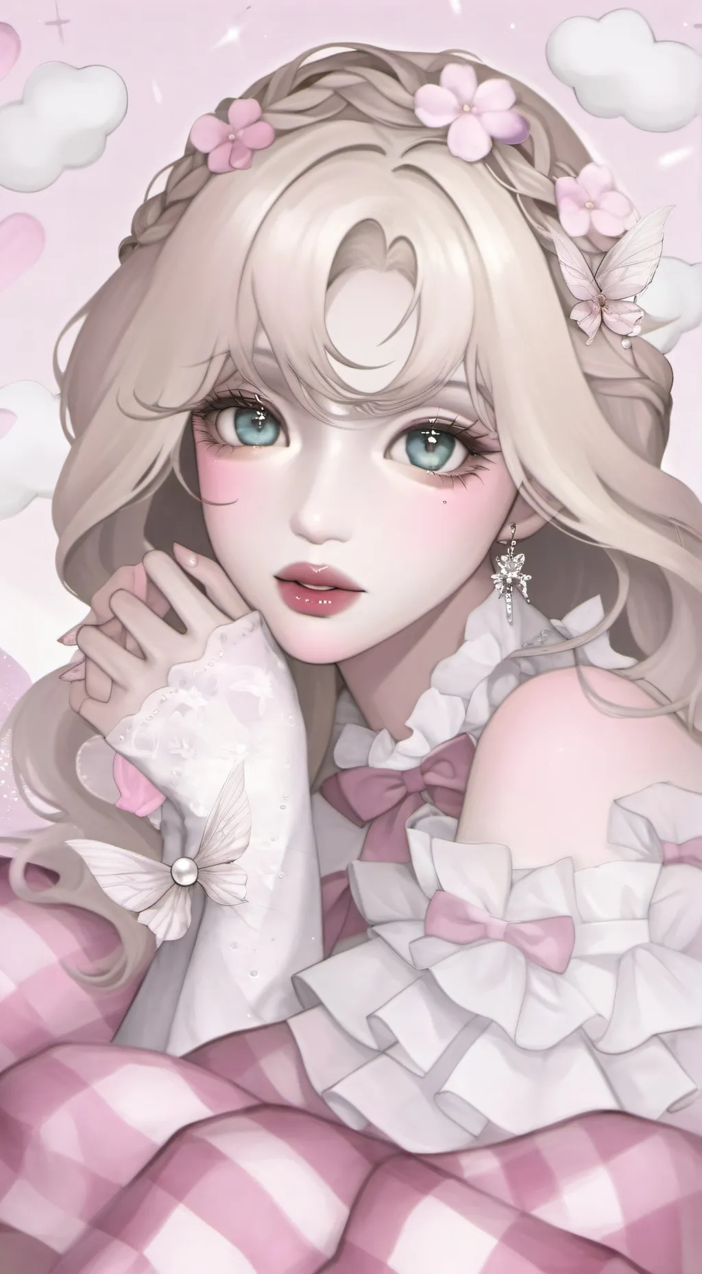 ai character: Lily background