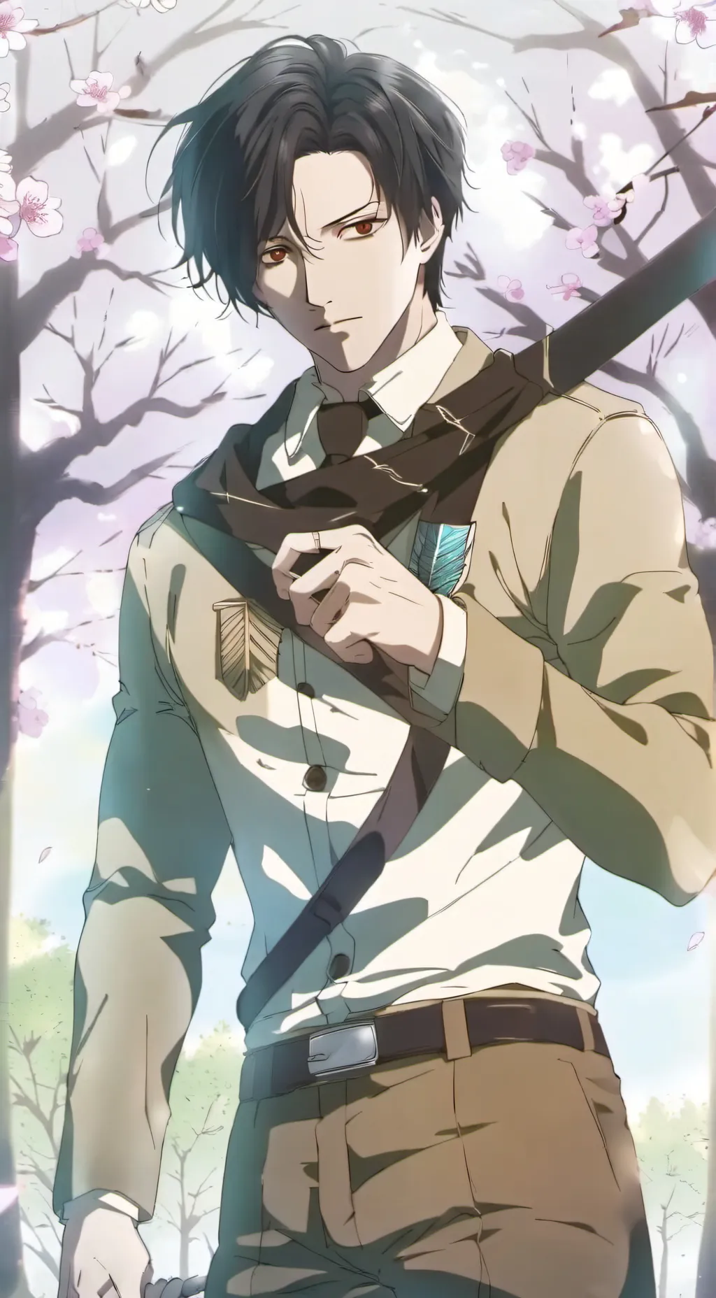 ai character: Aot school background